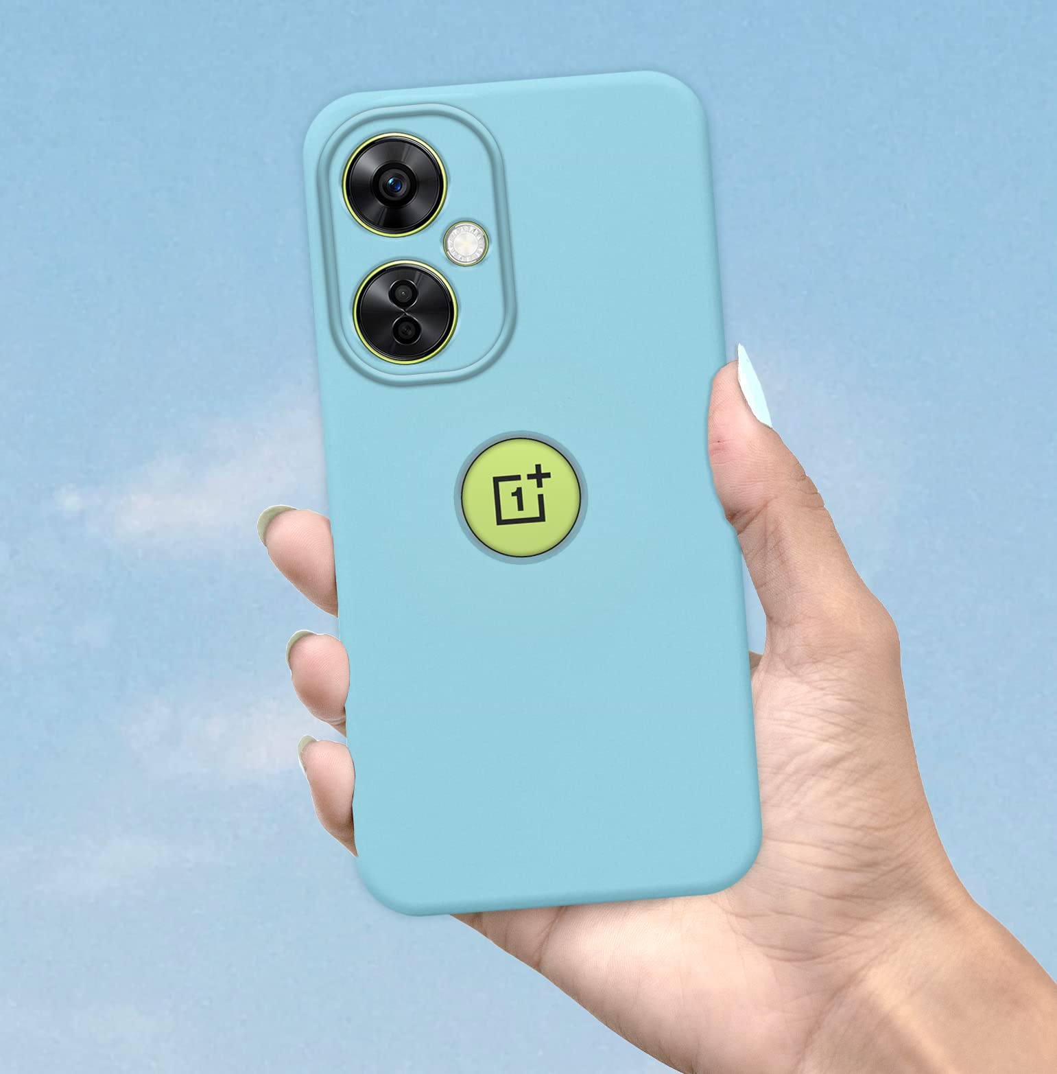 OnePlus Nord CE 3 Lite 5G Soft Silicone back cover in ice blue by Pikkme – photo 7