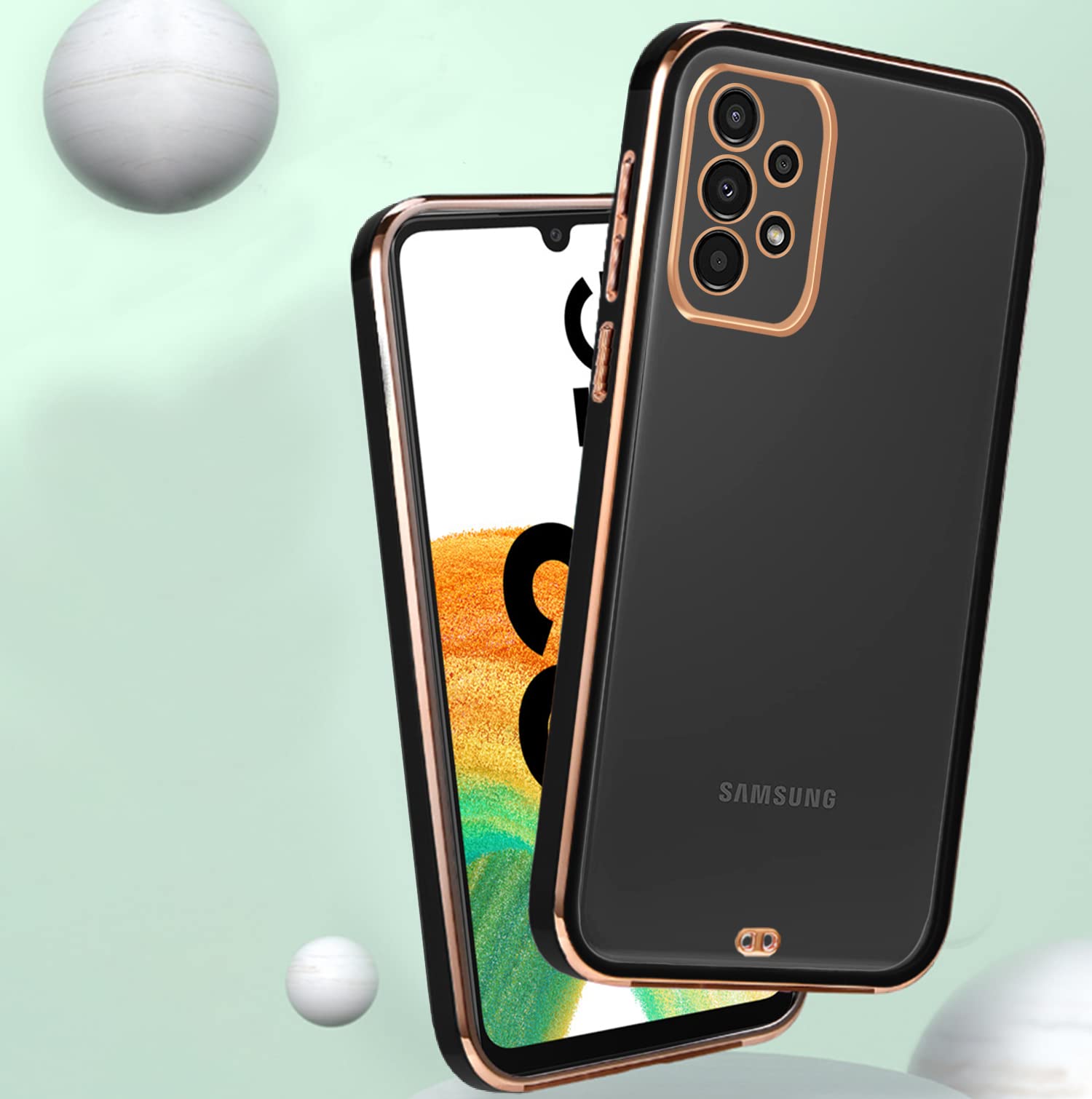 Black Chrome back cover for Samsung A33 5G – Pikkme – photo 4