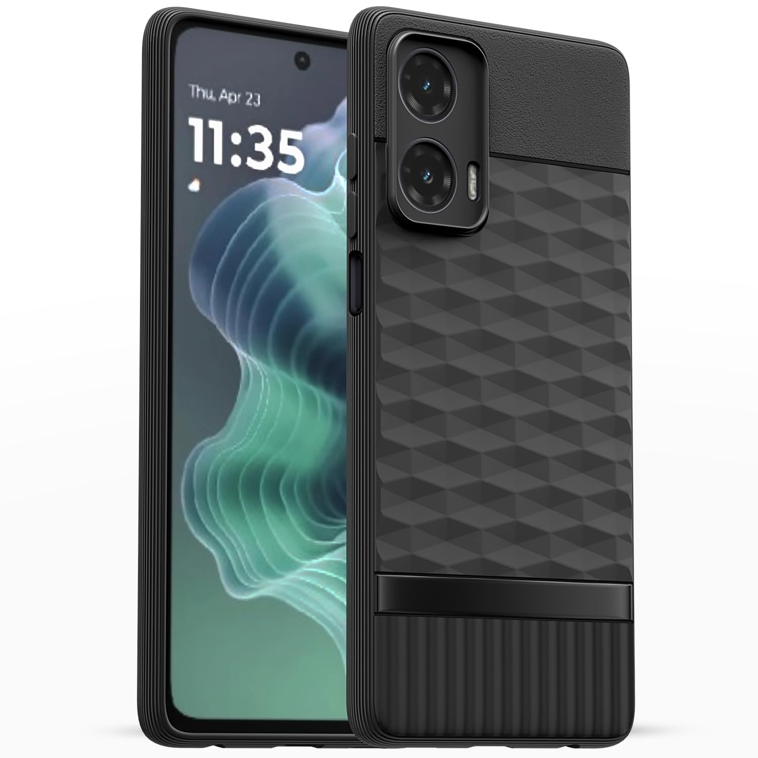 Moto G35 5G Gencase Back Cover - Black