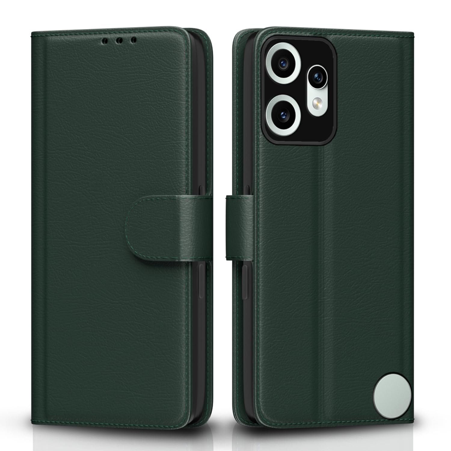 Pikkme CMF by Nothing Phone 2 Pro 5G Vintage Flip cover (Green)