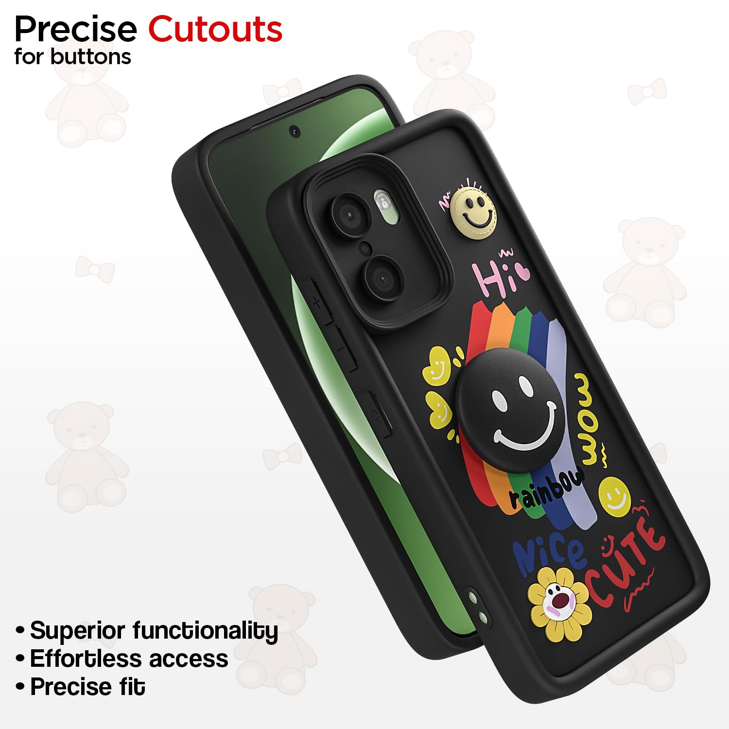 Pikkme OnePlus 15R 5G Soft Silicone black phone cover – photo 6