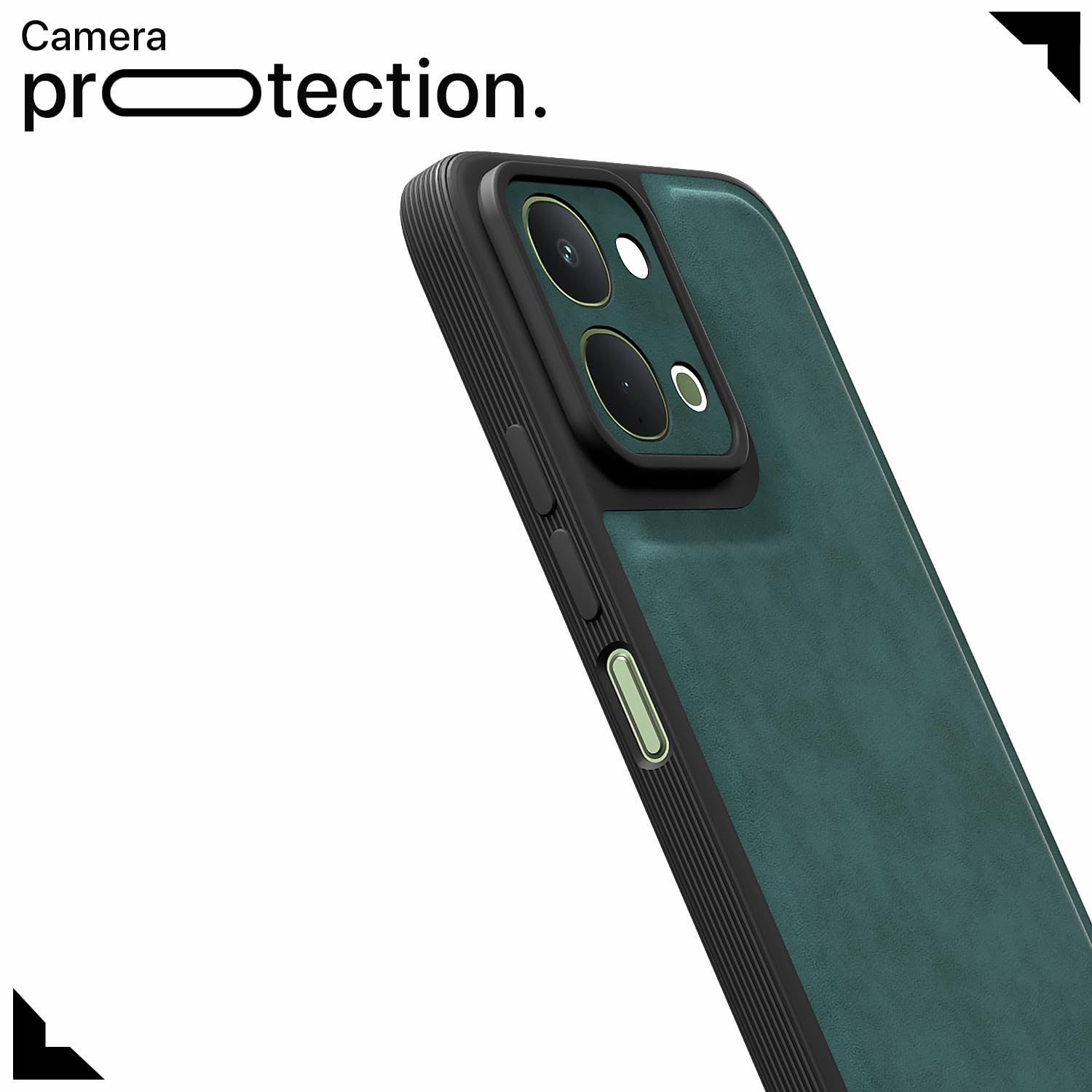 Vivo T5x/Y51 Pro/iQOO Z11x 5G mobile back cover in green by Pikkme – photo 5