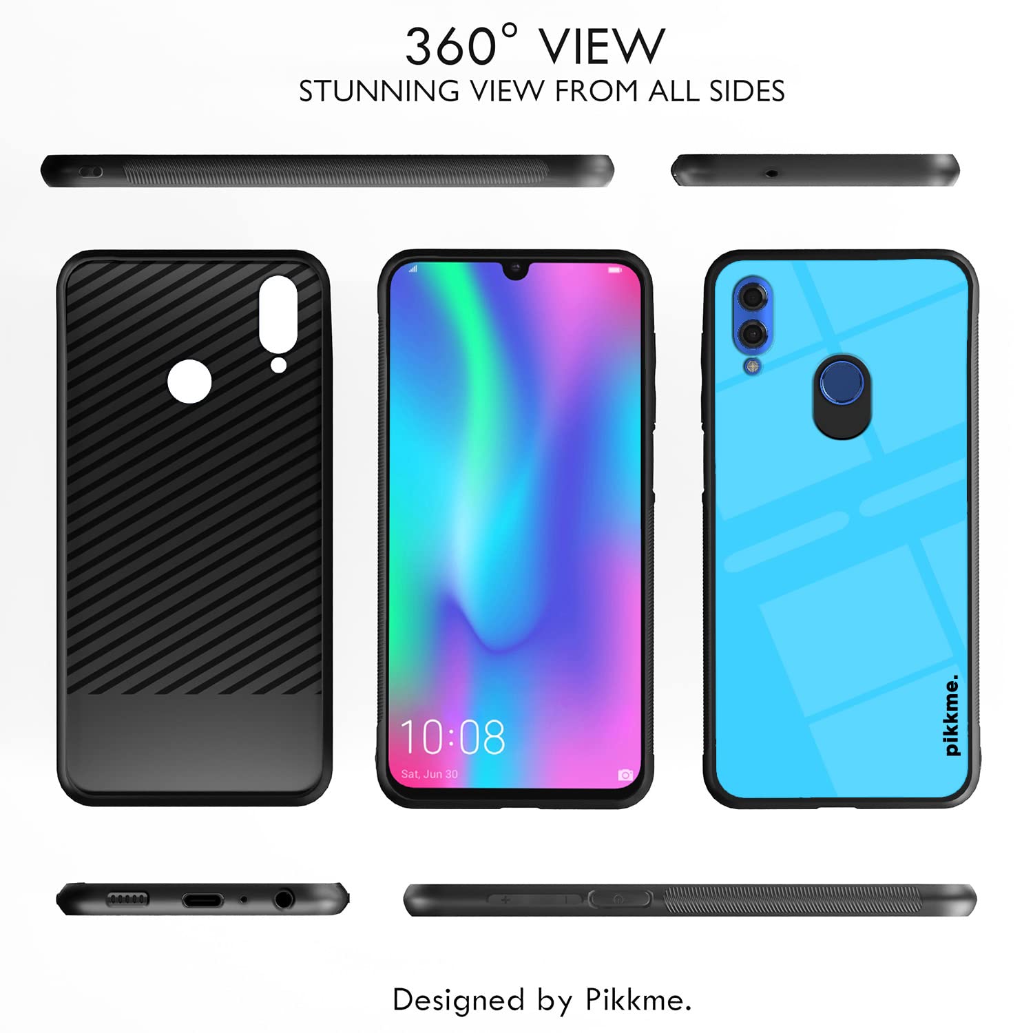 Honor 10 Lite Hybrid mobile cover by Pikkme – photo 2