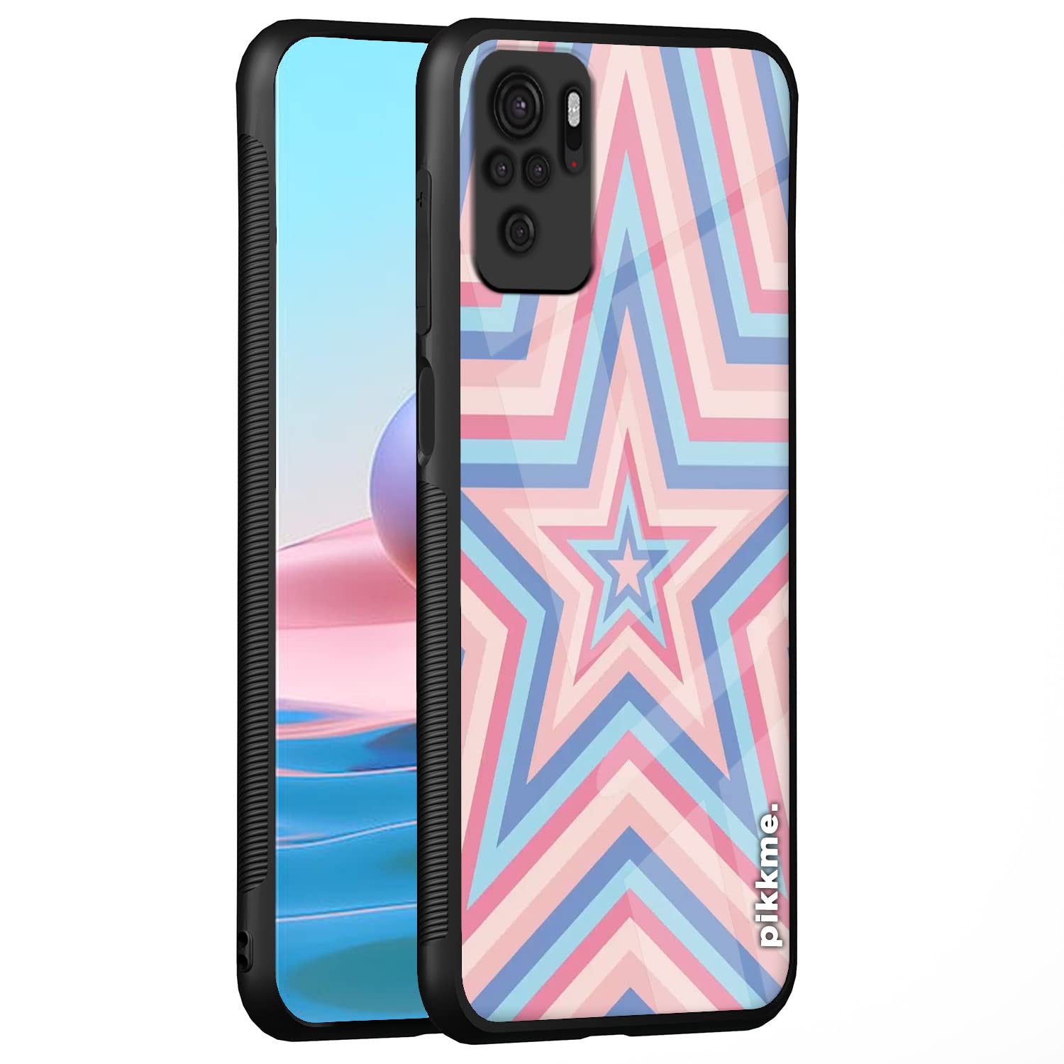 Pikkme mobile back cover for Redmi Note 10/Note 10s