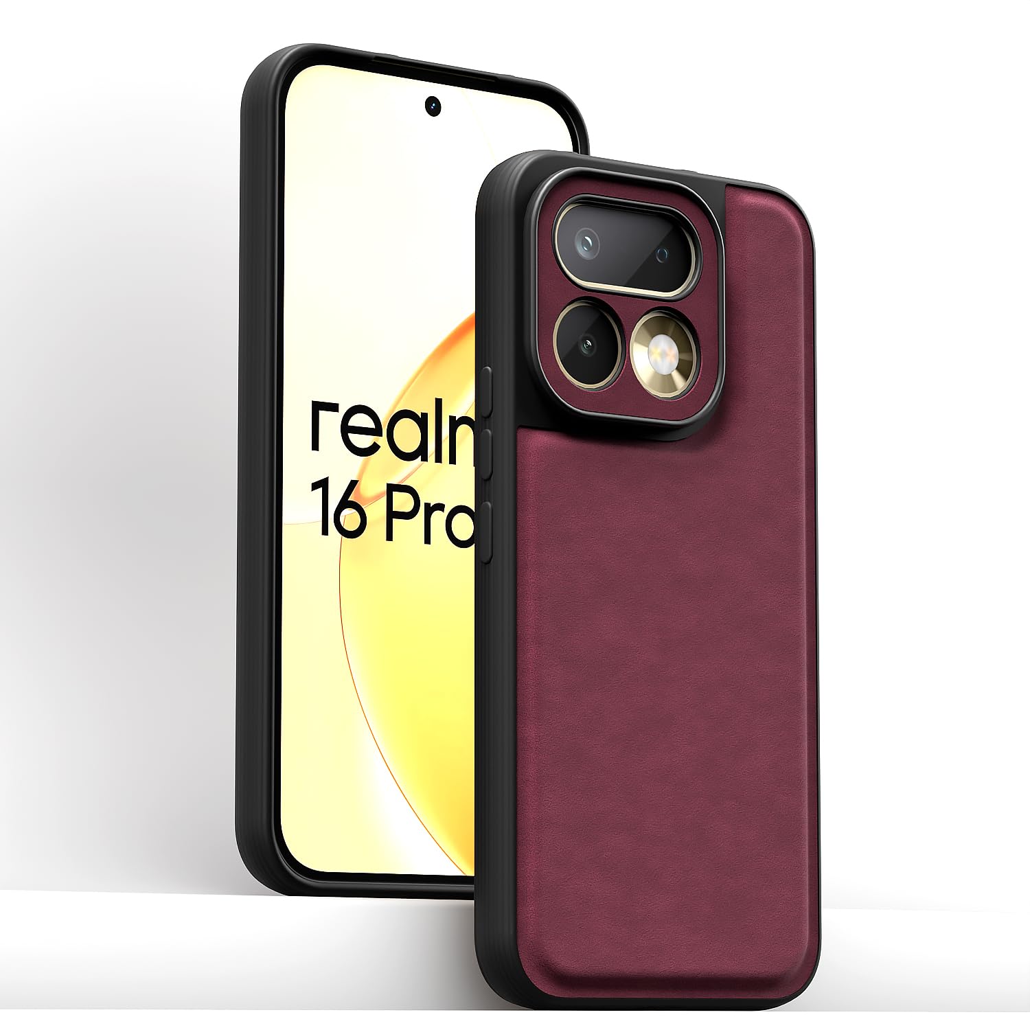 Pikkme purple Leather phone cover for Realme 16 Pro 5G – photo 2