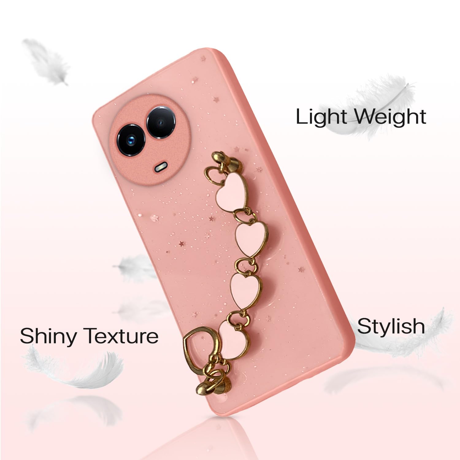 Pikkme pink mobile back cover for Realme 11/11X/Narzo 60X 5G – photo 6