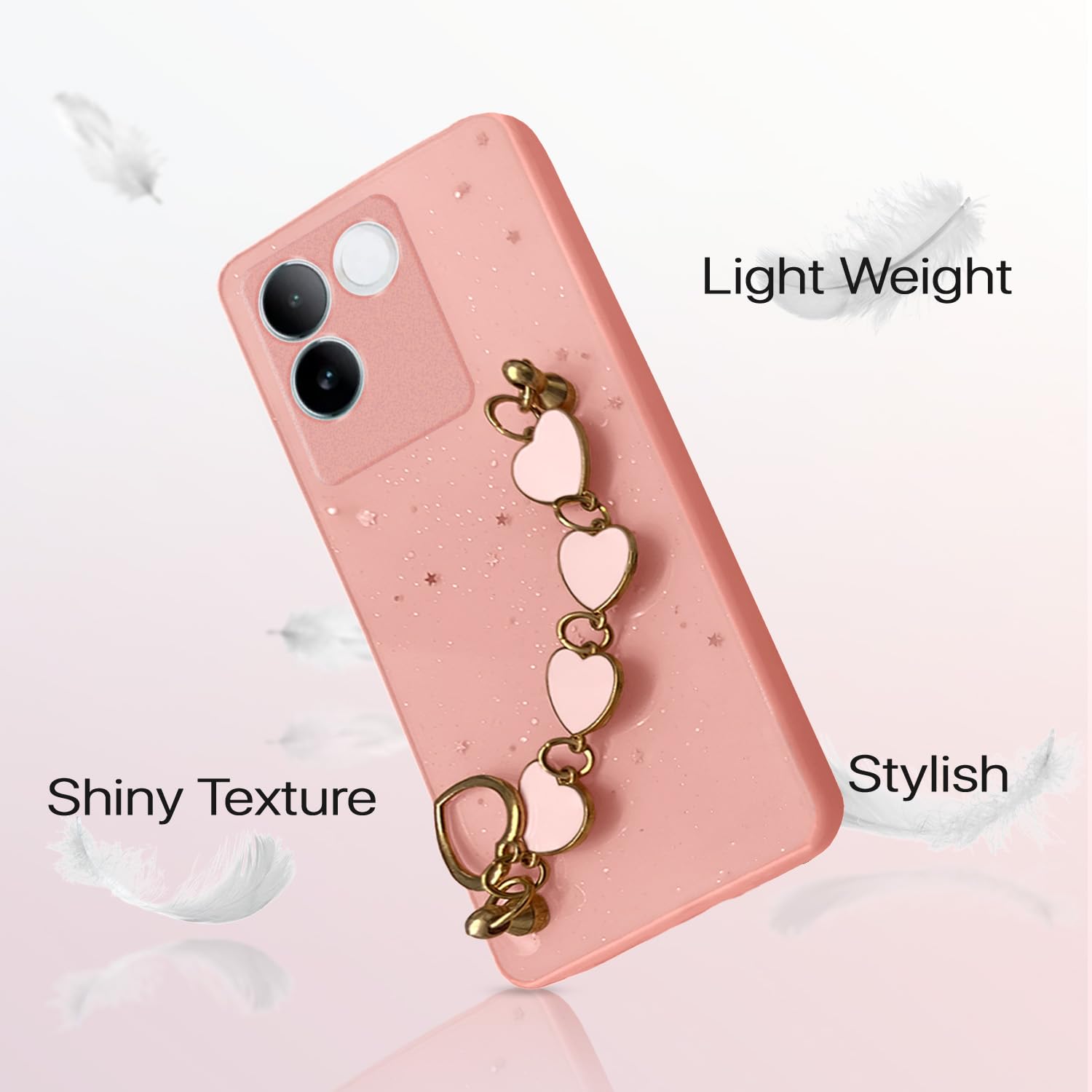 iQOO Z7 Pro 5G Chain mobile back cover in pink by Pikkme – photo 5