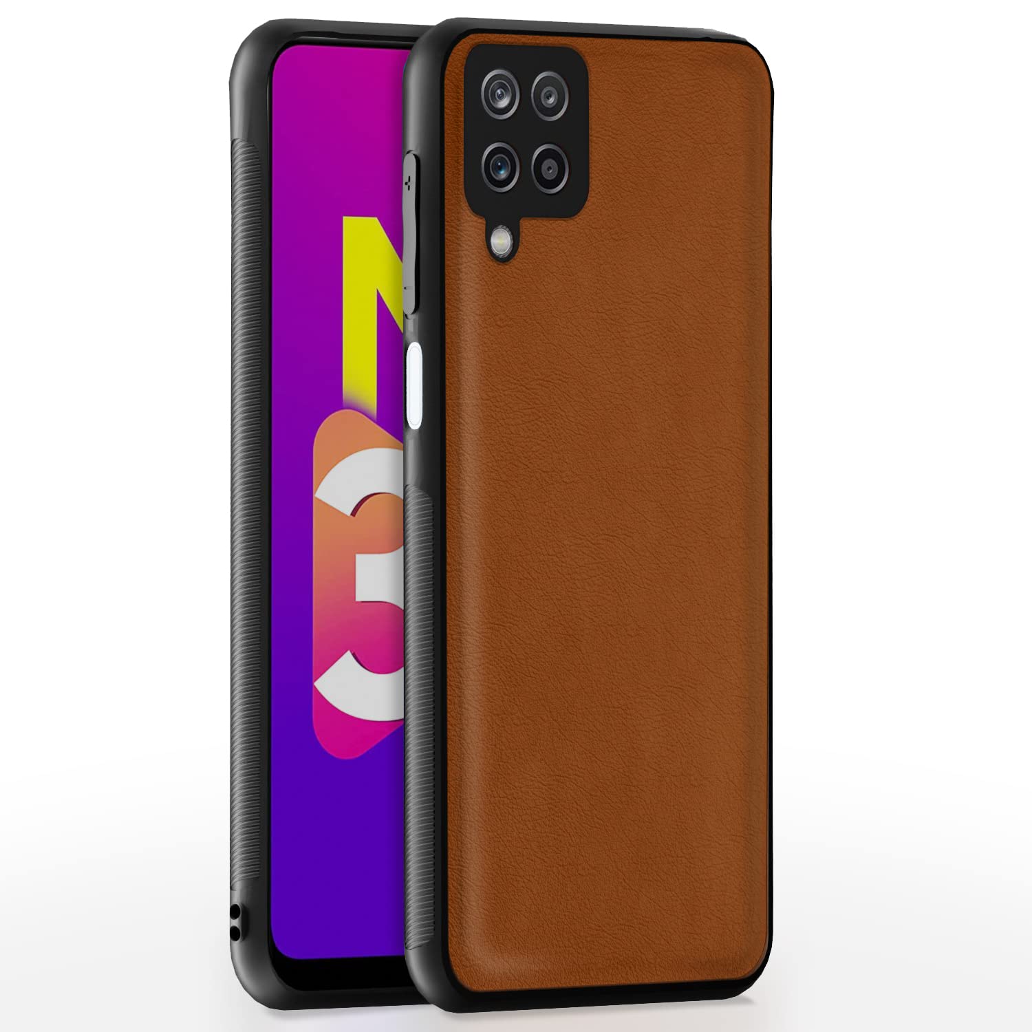Samsung M32 Prime/M32 4G mobile back cover in camel by Pikkme
