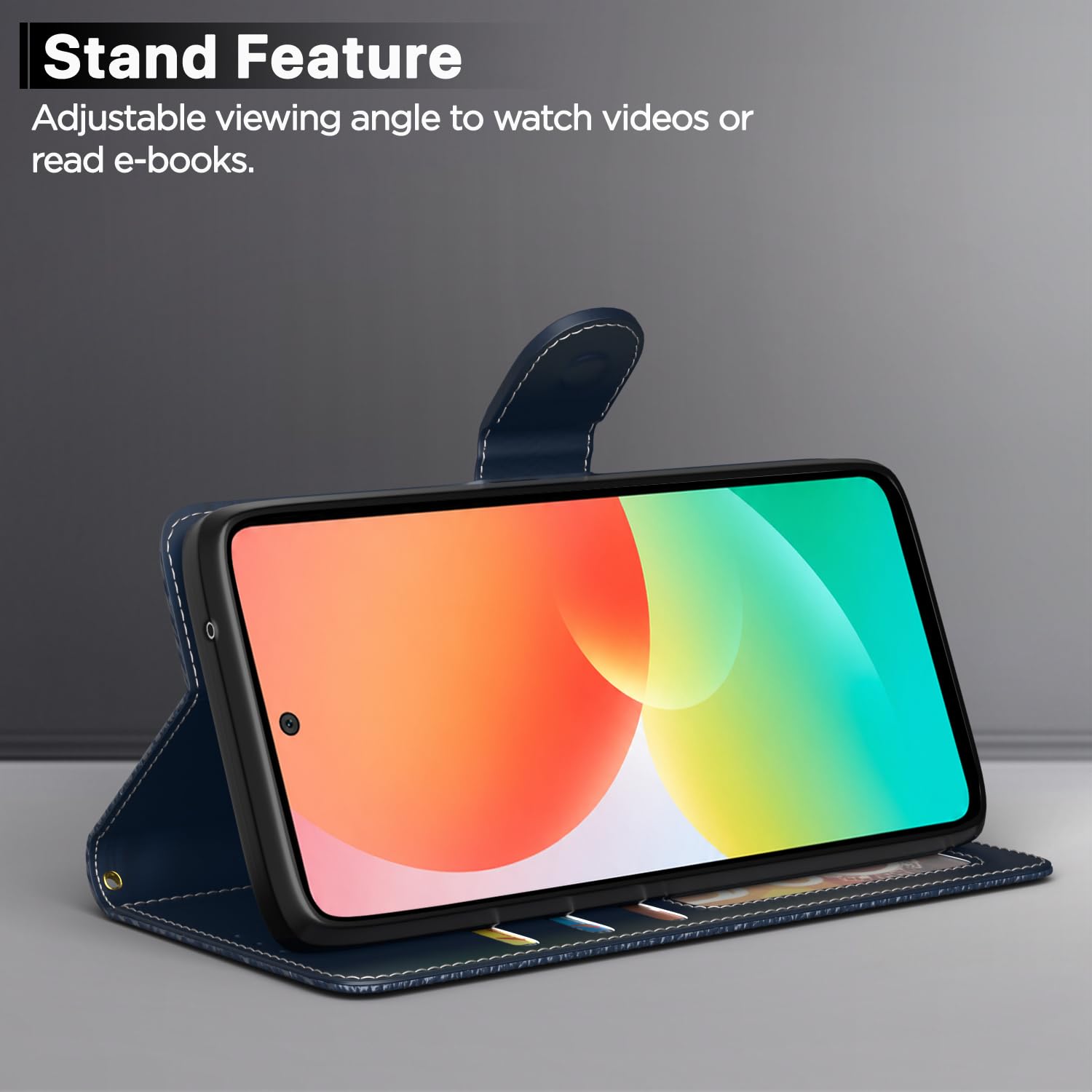 Blue Wallet mobile flip cover for Samsung M47/A27 5G – Pikkme – photo 3