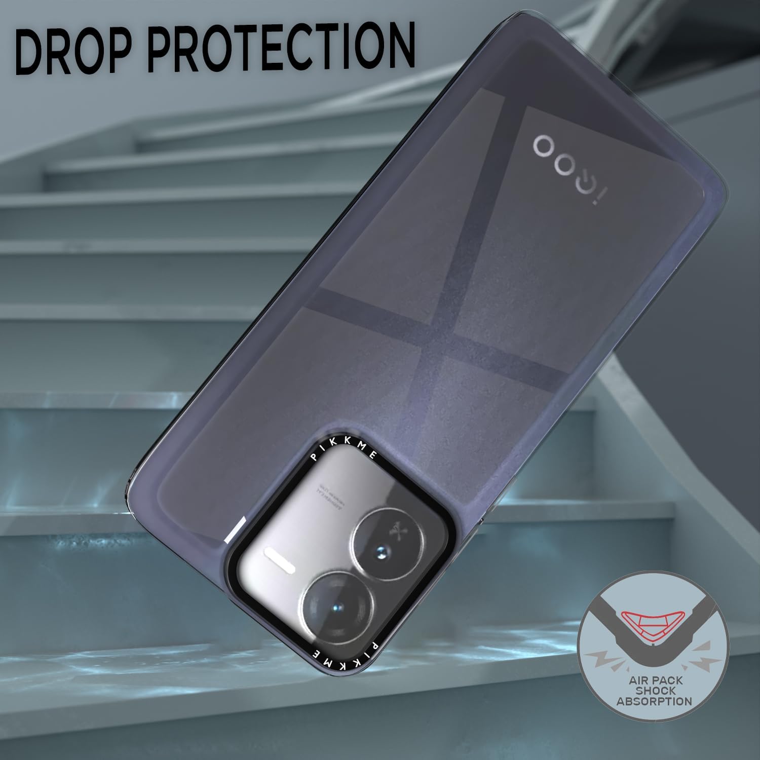 Pikkme transparent back cover for iQOO Z9 5G – photo 5