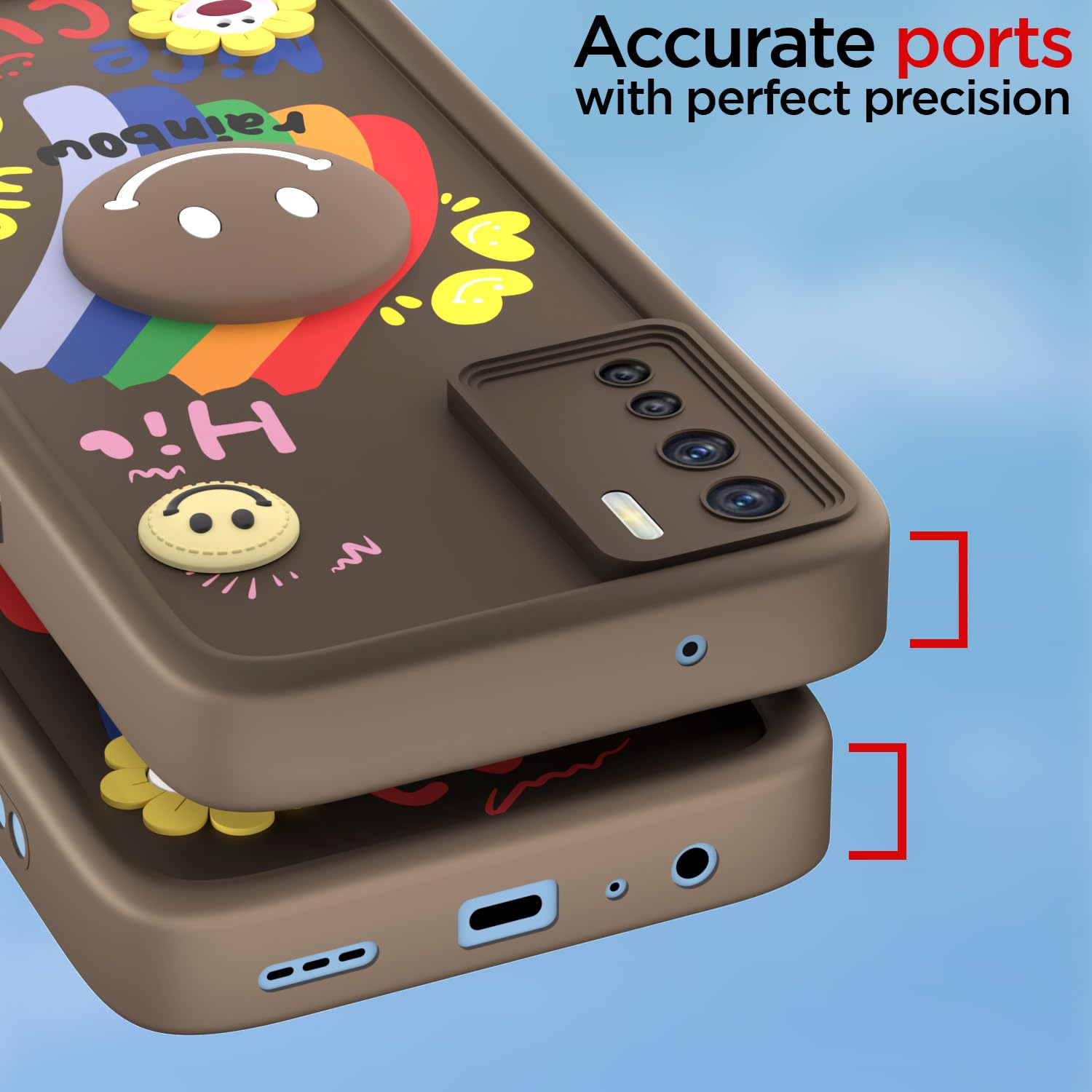 Pikkme brown mobile cover for Oppo F15 – photo 4