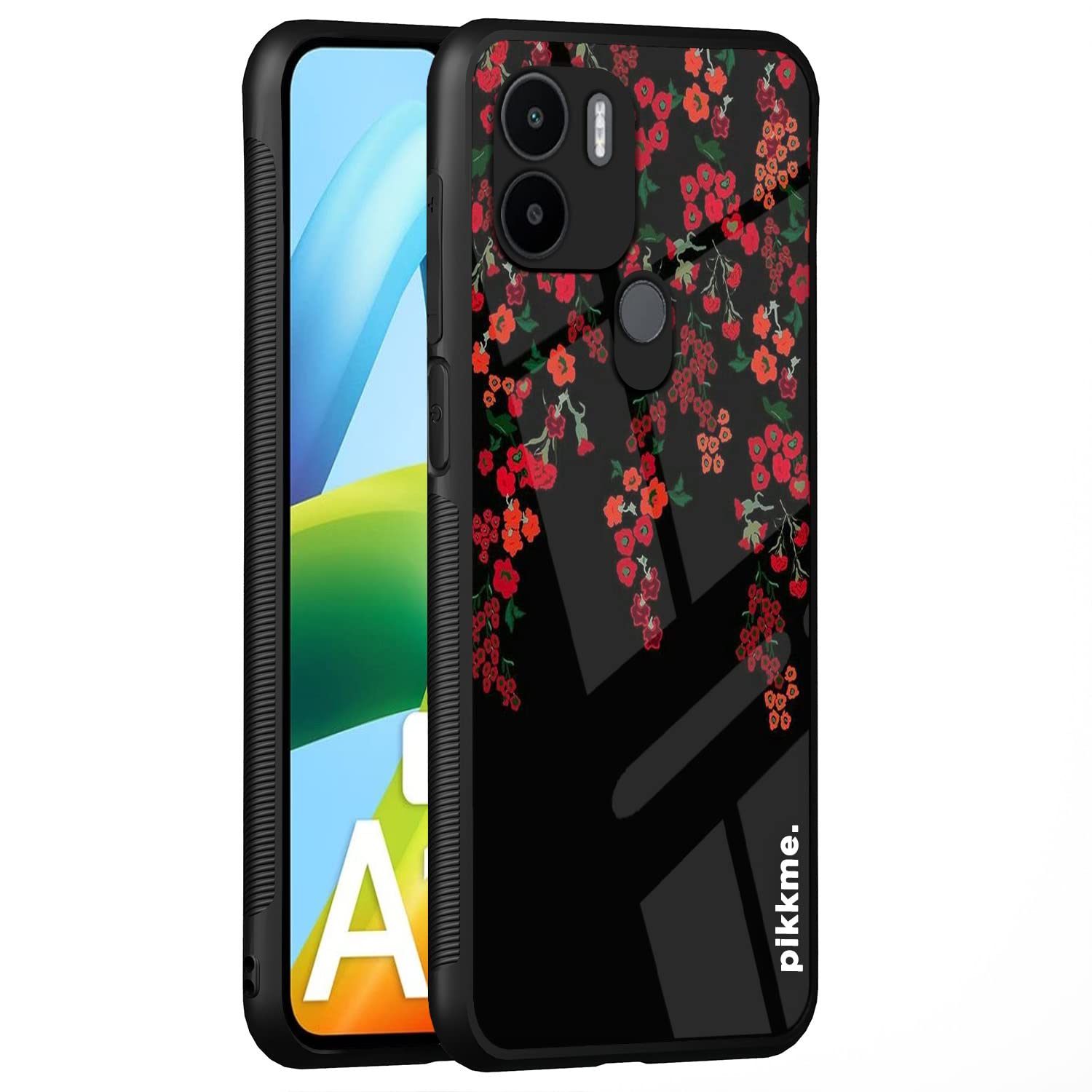 Pikkme Redmi A1 Plus/A2 Plus/Poco C50 Flower phone cover