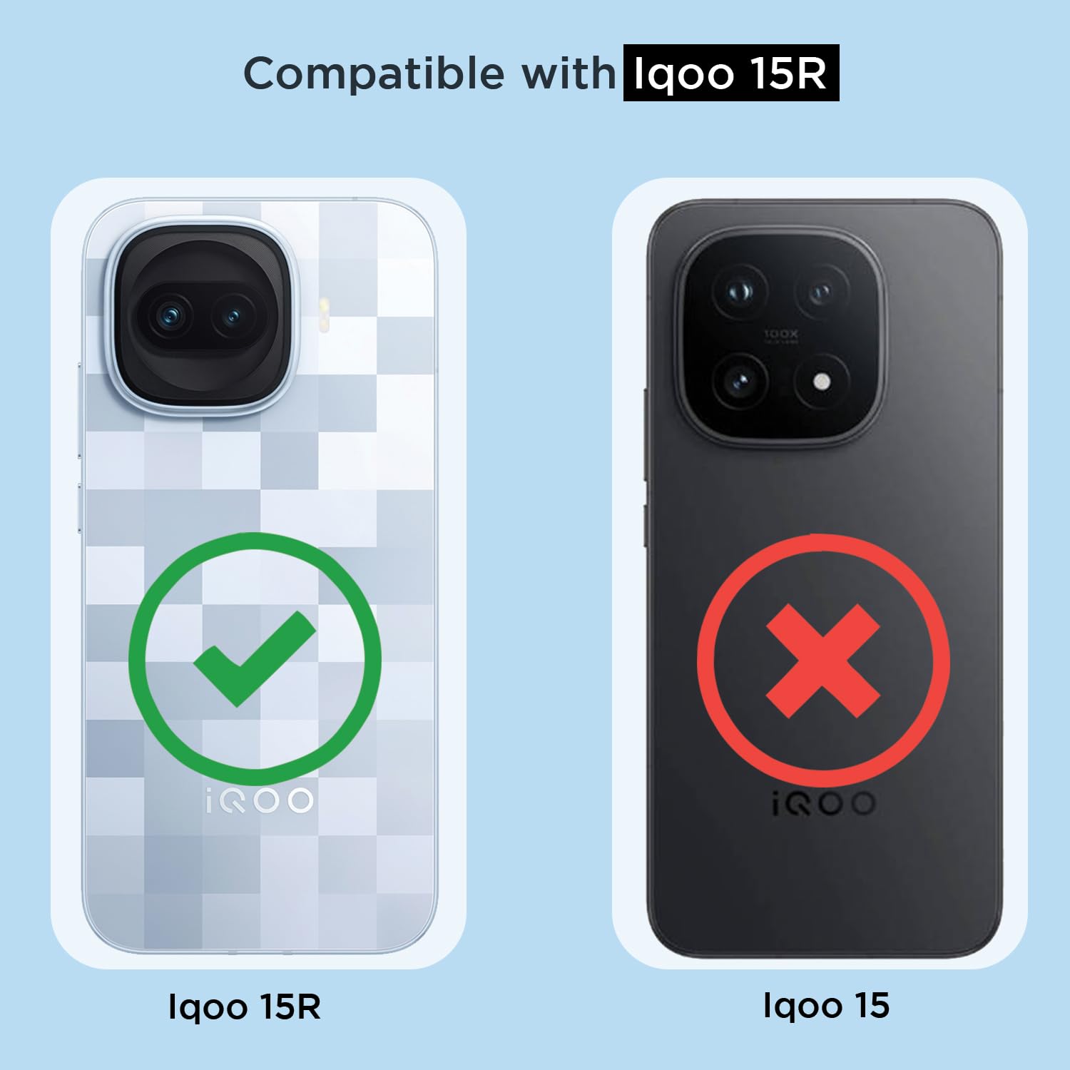 Pikkme iQOO 15R 5G transparent mag-safe back cover – photo 4