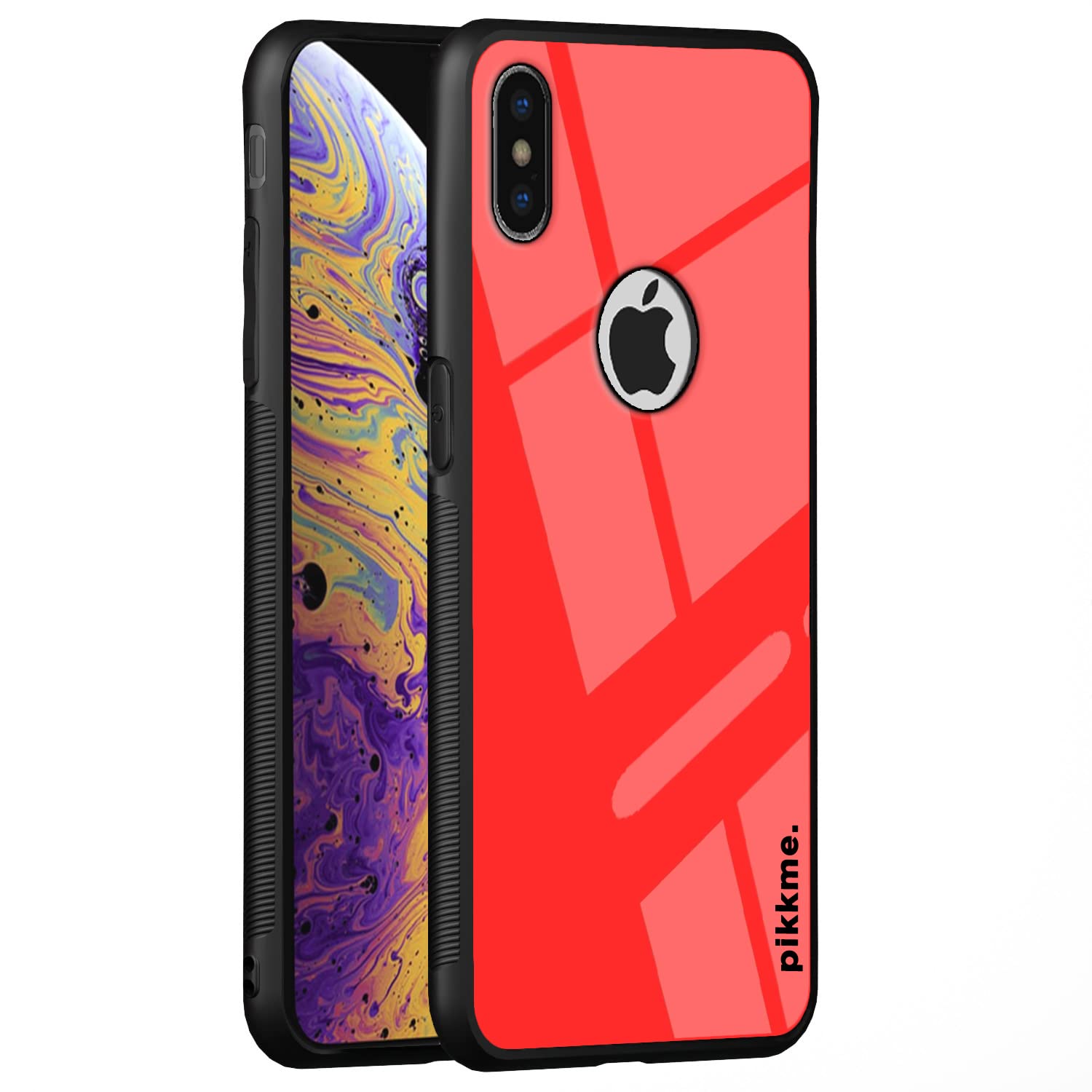 Pikkme Hybrid mobile back cover for iPhone X/XS