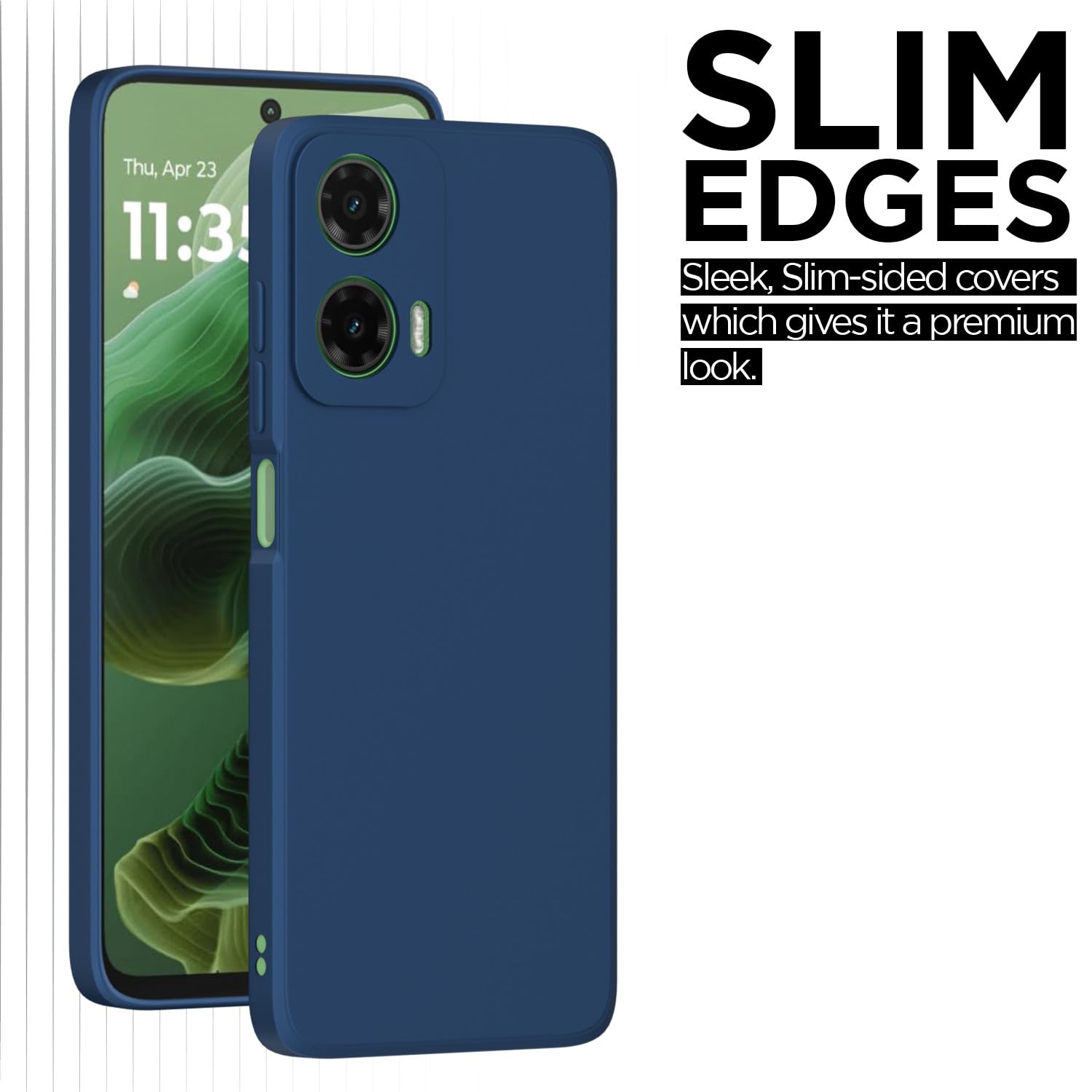 Pikkme blue mobile cover for Moto G35 5G – photo 6