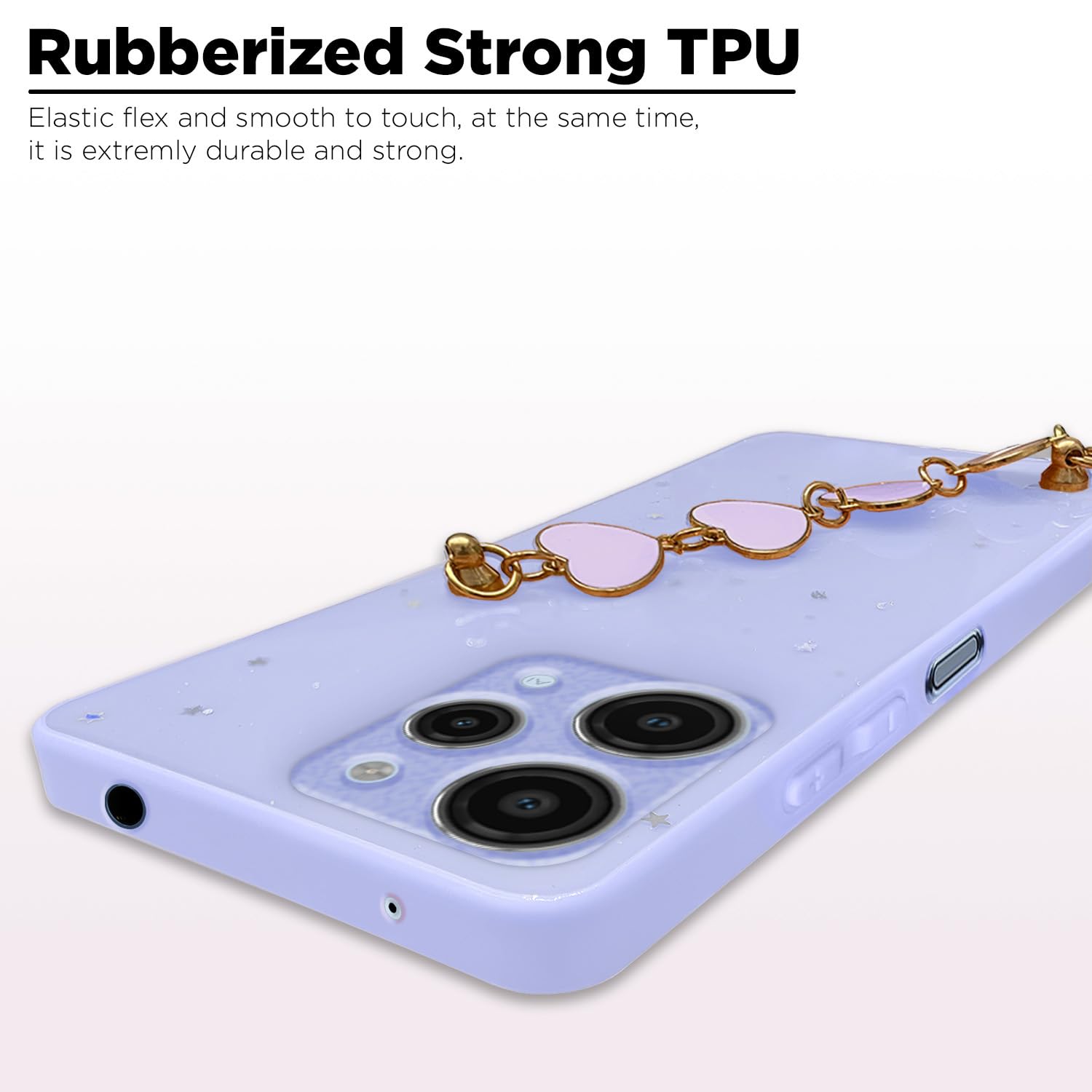 Pikkme purple Chain mobile back cover for Redmi 12 4G – photo 4
