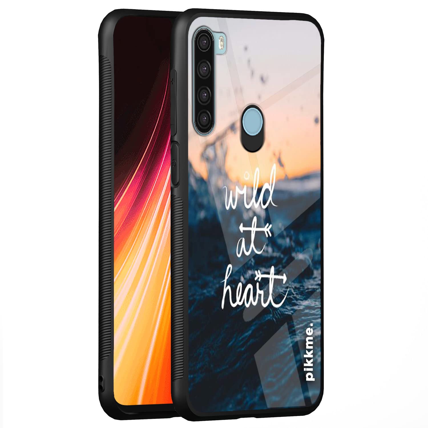 Redmi Note 8 Hybrid mobile back cover by Pikkme