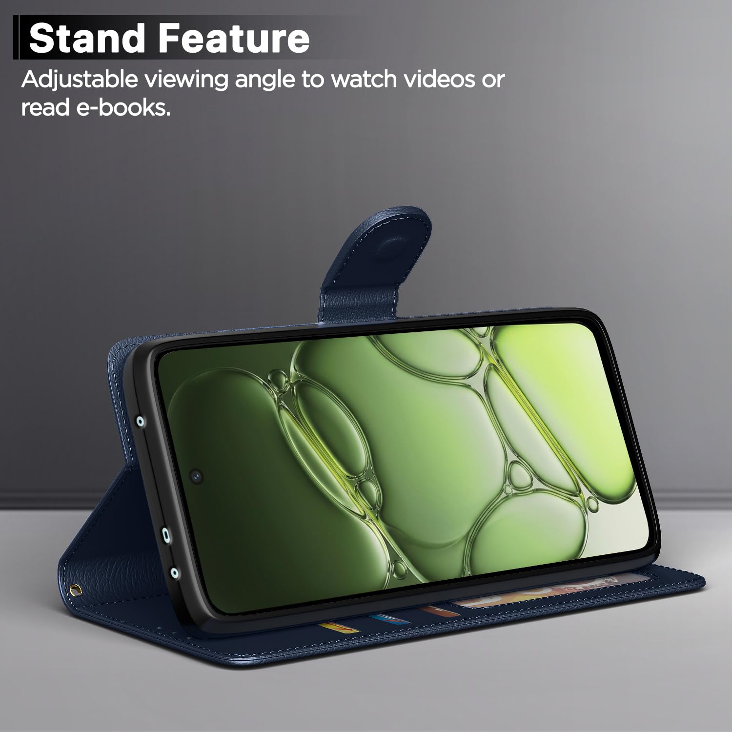 Blue flip cover for OnePlus Nord 6 5G – Pikkme – photo 3