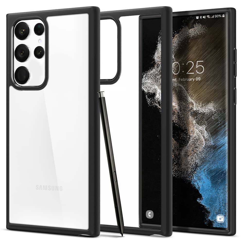 Pikkme Samsung S22 Ultra 5G Chrome black back cover