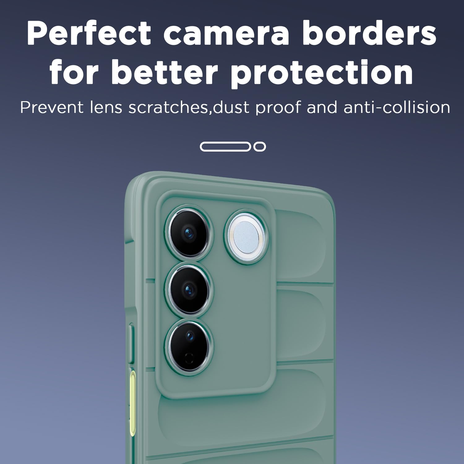 Vivo V27/V27 Pro 5G, Vivo V27 Pro/V27/S16 Liquid Silicone back cover in green by Pikkme – photo 7