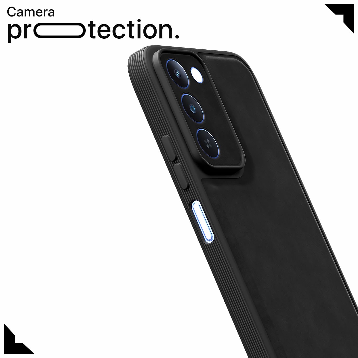 Realme P4 Lite 5G Leather mobile cover in black by Pikkme – photo 5