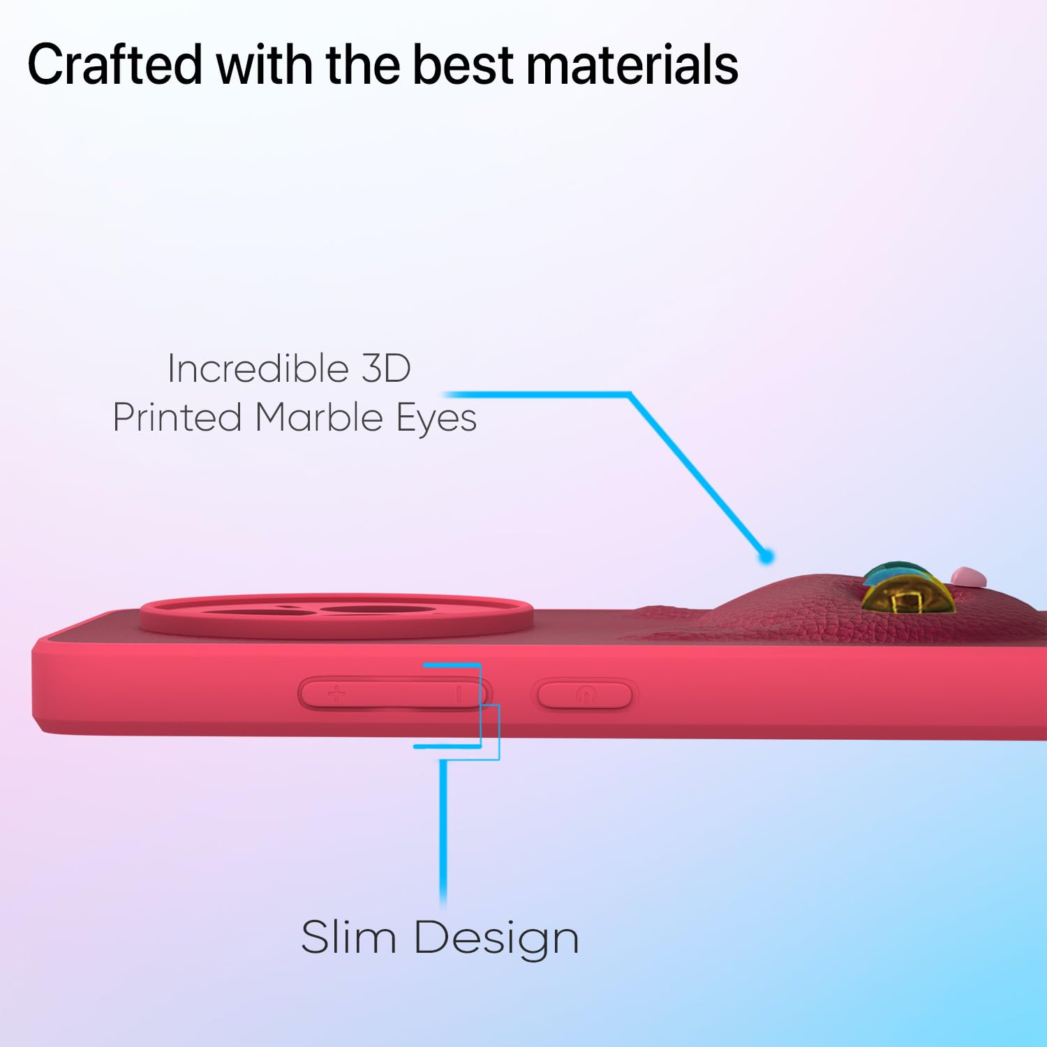 PIkkme Realme 14 Pro 5G Kitty Back Cover (Pink)