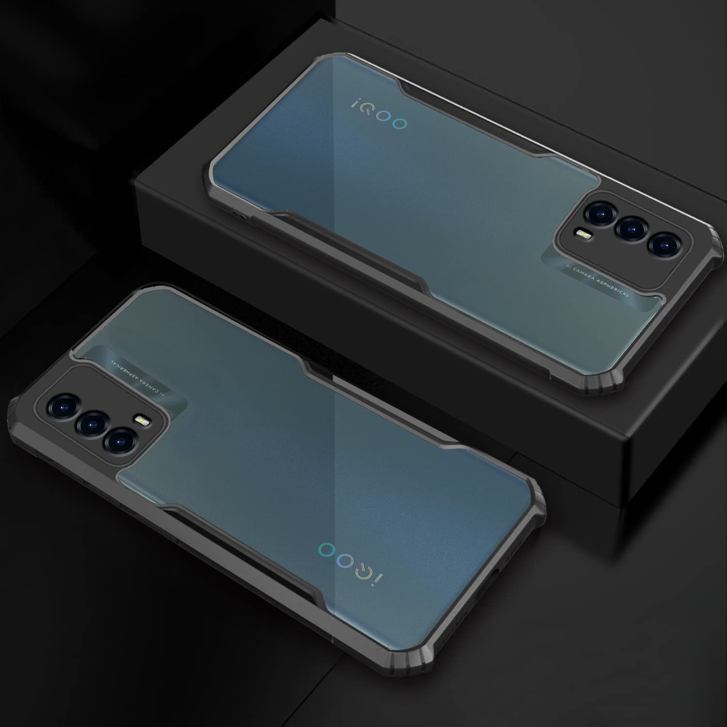 iQOO Z5 5G back cover in black by Pikkme – photo 5