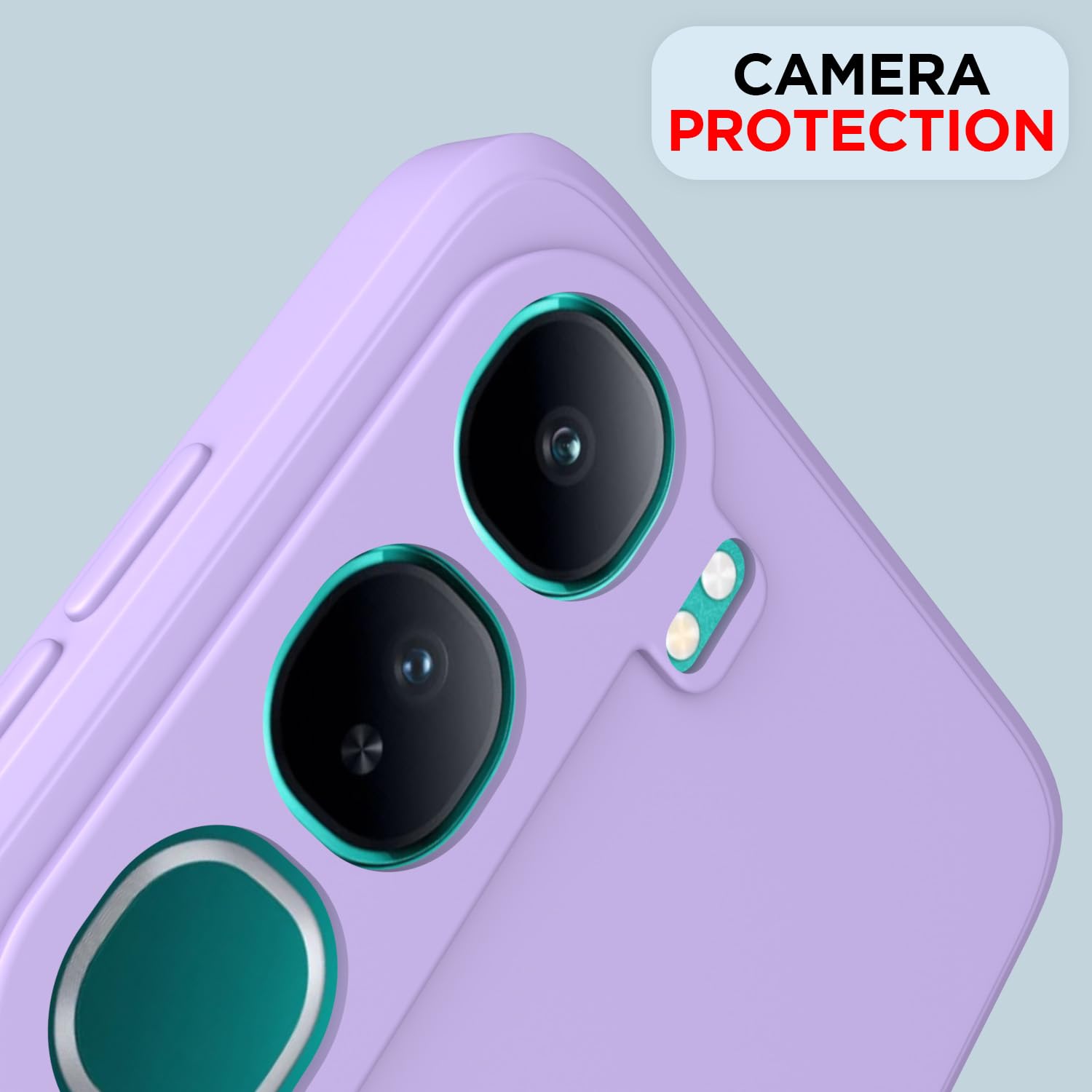 Purple mobile back cover for Vivo Y300/V40 Lite 5G – Pikkme – photo 5