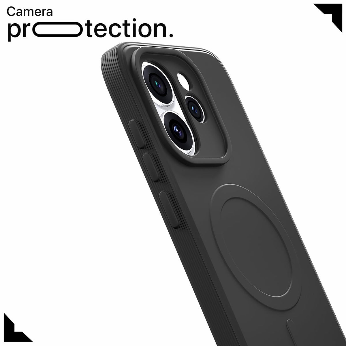 Pikkme Oppo Reno 15 Pro Mini 5G MagSafe black mobile back cover – photo 5
