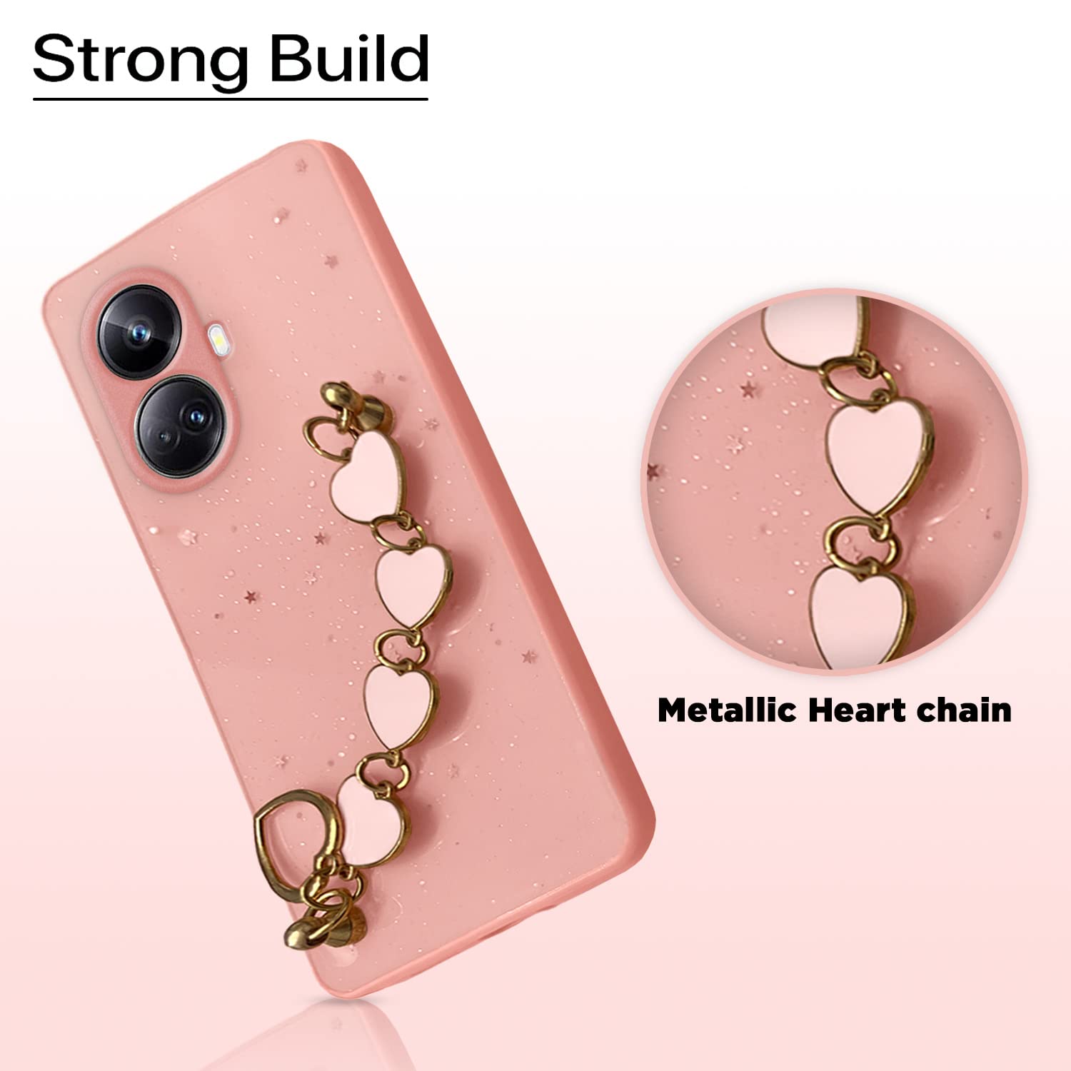 Pikkme pink back cover for Realme 10 Pro Plus 5G – photo 7