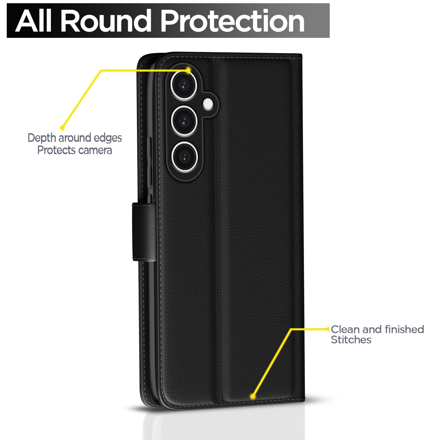 Black flip case for Samsung S23 FE 5G – Pikkme – photo 4