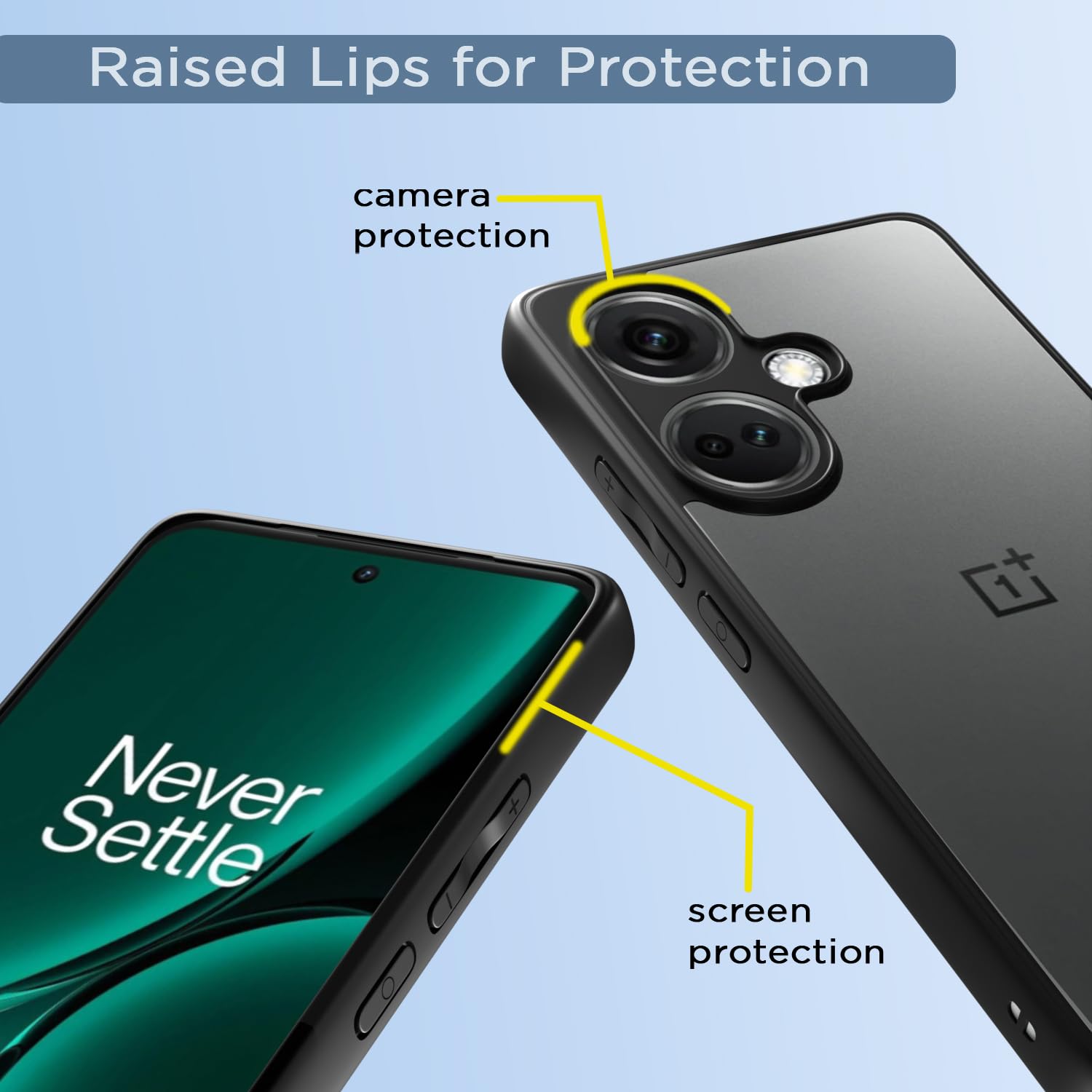 Pikkme OnePlus Nord CE 3 5G black phone cover – photo 4