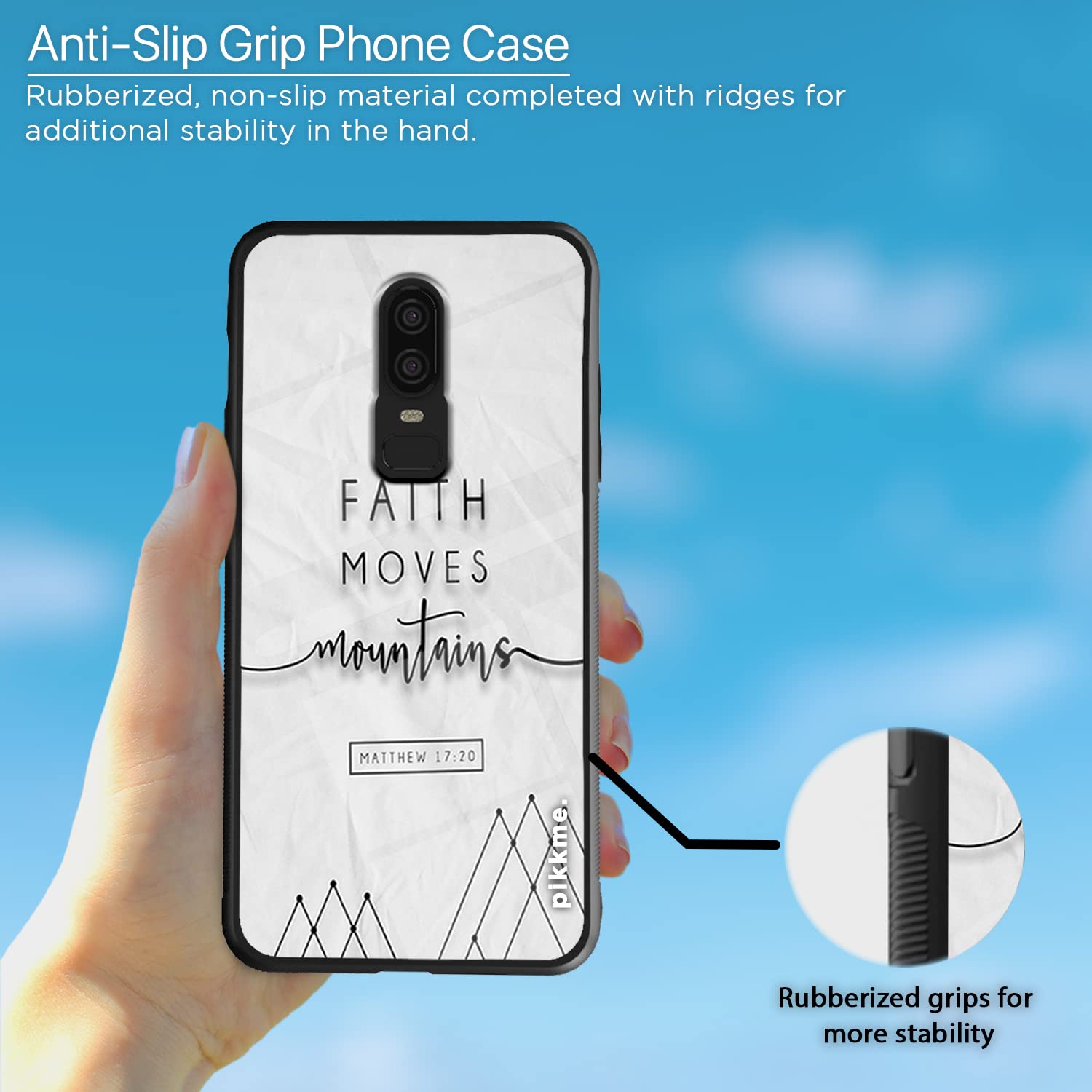 Pikkme OnePlus 6 Hybrid mobile back cover – photo 5