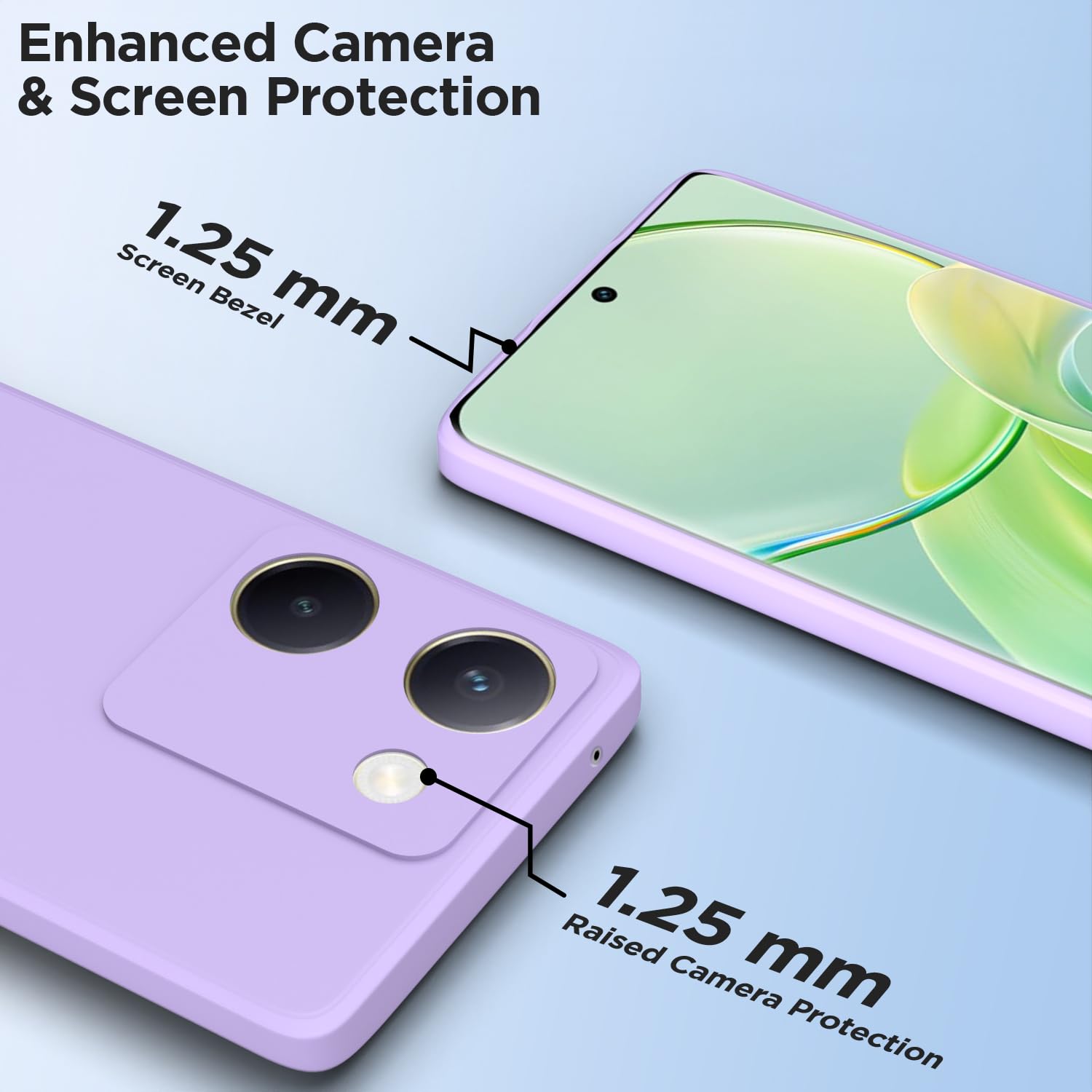 Pikkme purple Matte back cover for Vivo Y200 Pro 5G – photo 6