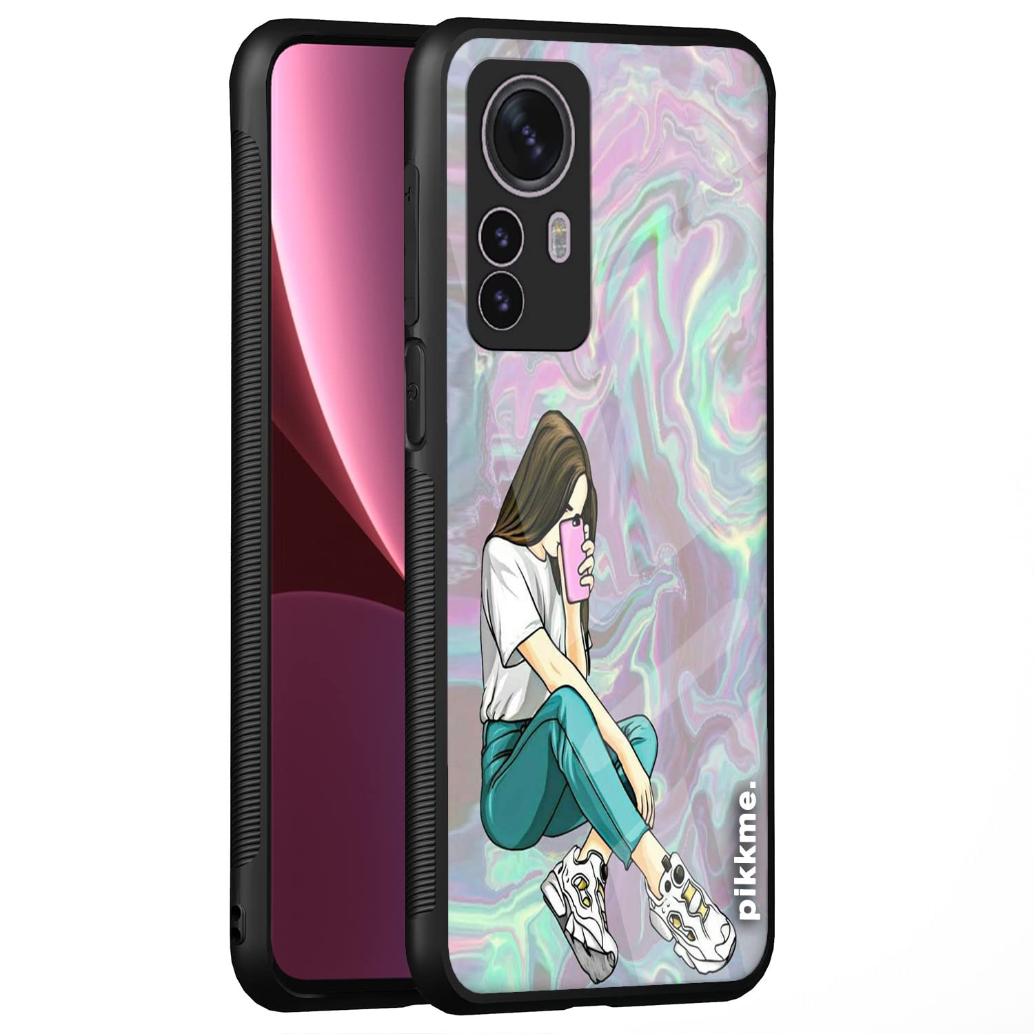 Pikkme Mi 12 Pro 5G Hybrid mobile back cover