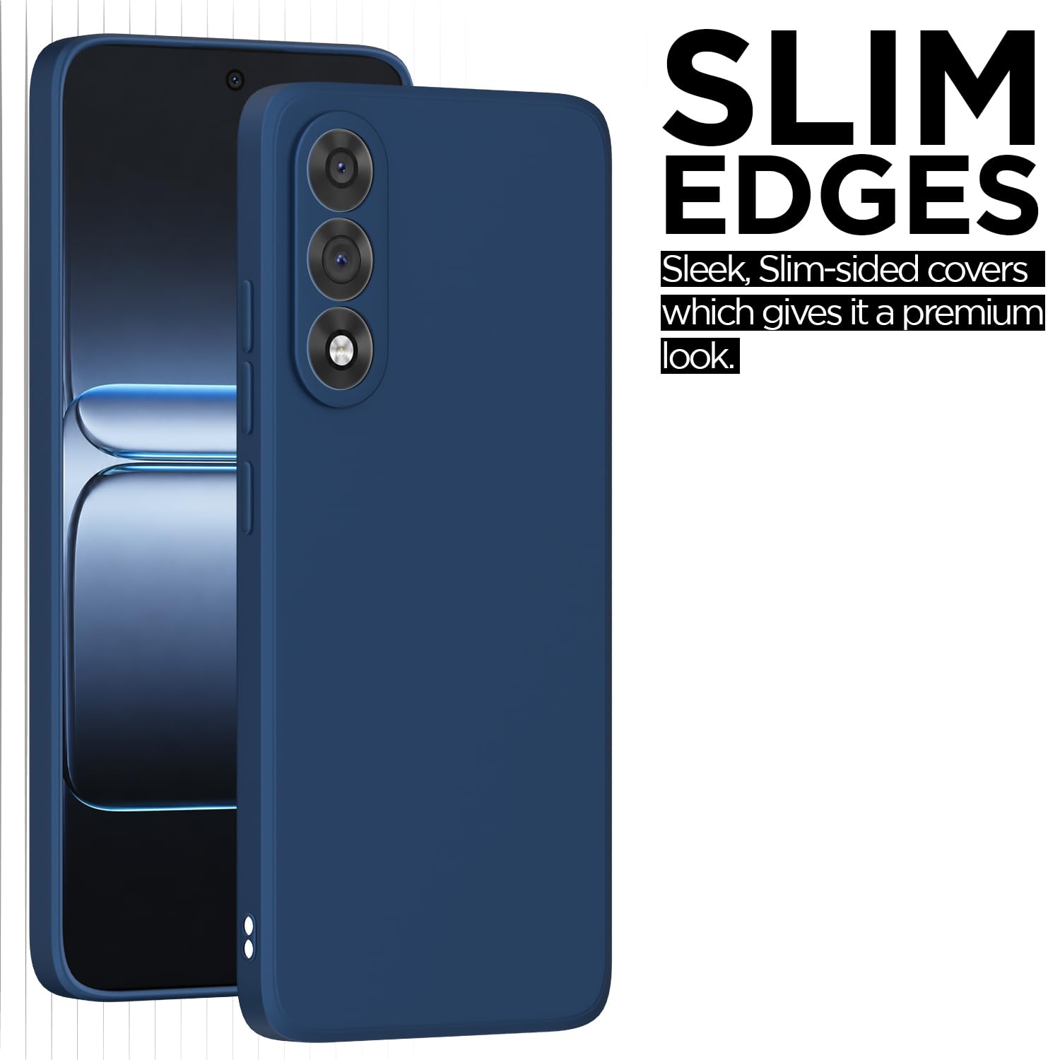 Pikkme blue Matte mobile cover for OnePlus Nord 5 5G – photo 6