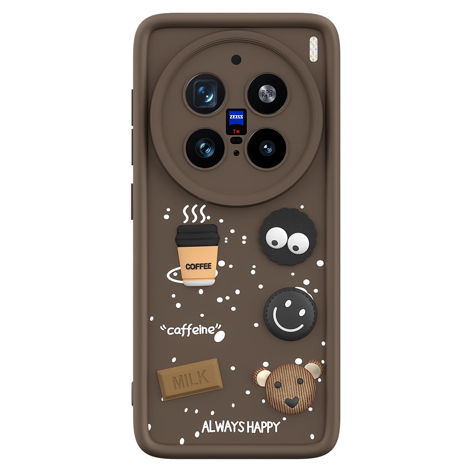 Vivo X200 Pro 5G/3D mobile cover in brown by Pikkme – photo 7