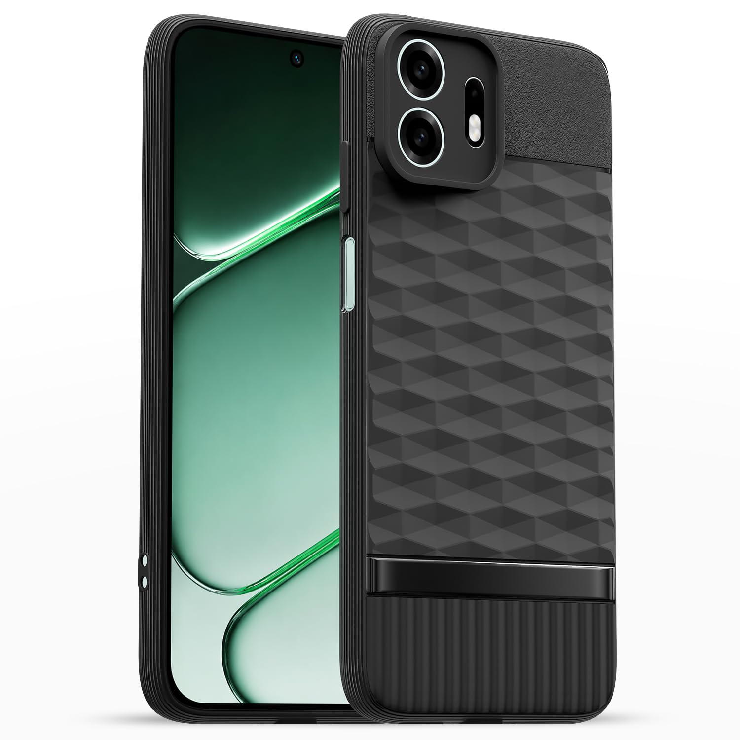 OnePlus N6 5G mobile back cover in black by Pikkme