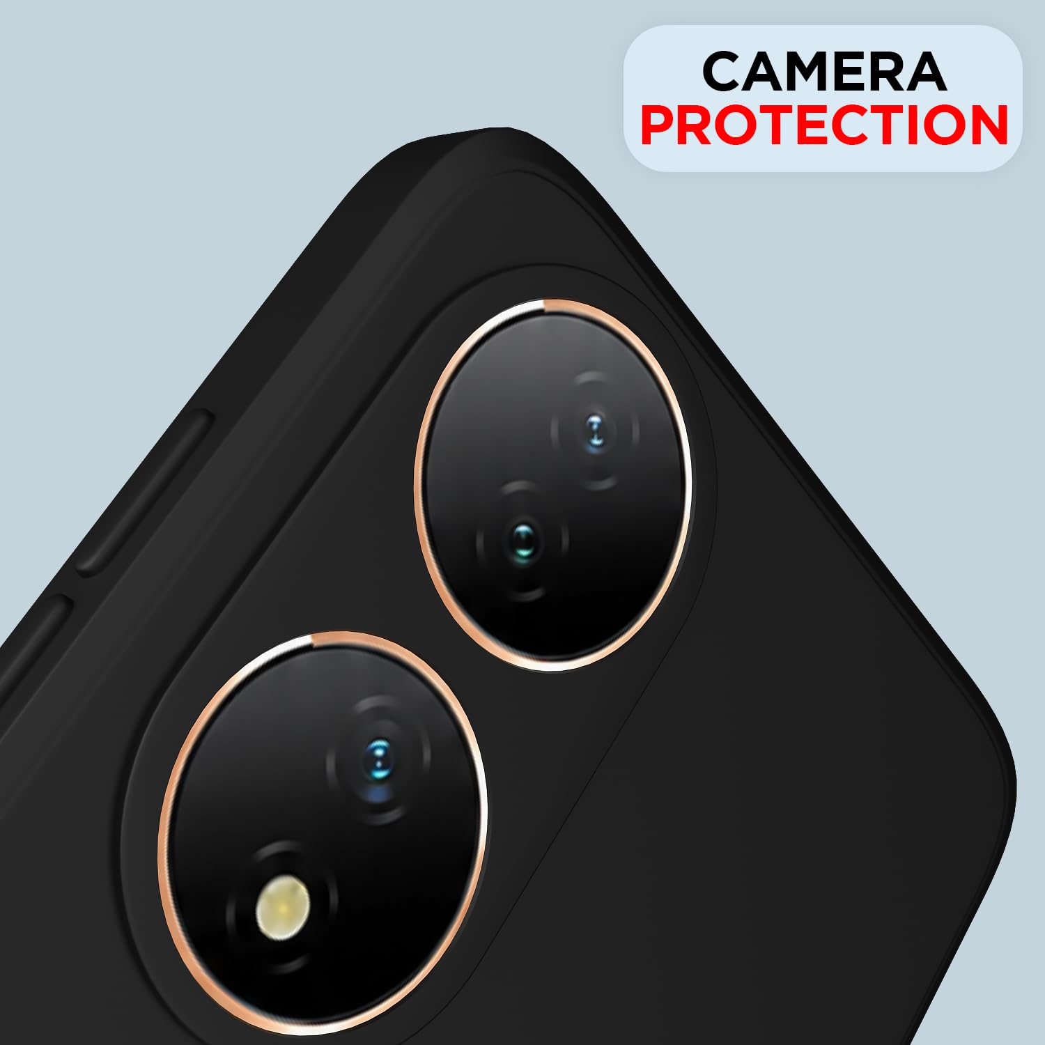 Black back cover for Vivo Y100 5G – Pikkme – photo 5