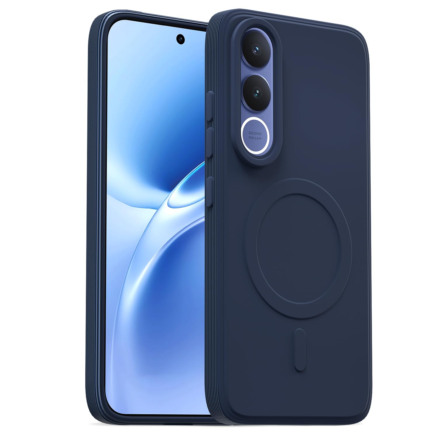 Vivo V70 FE 5G back cover in blue by Pikkme