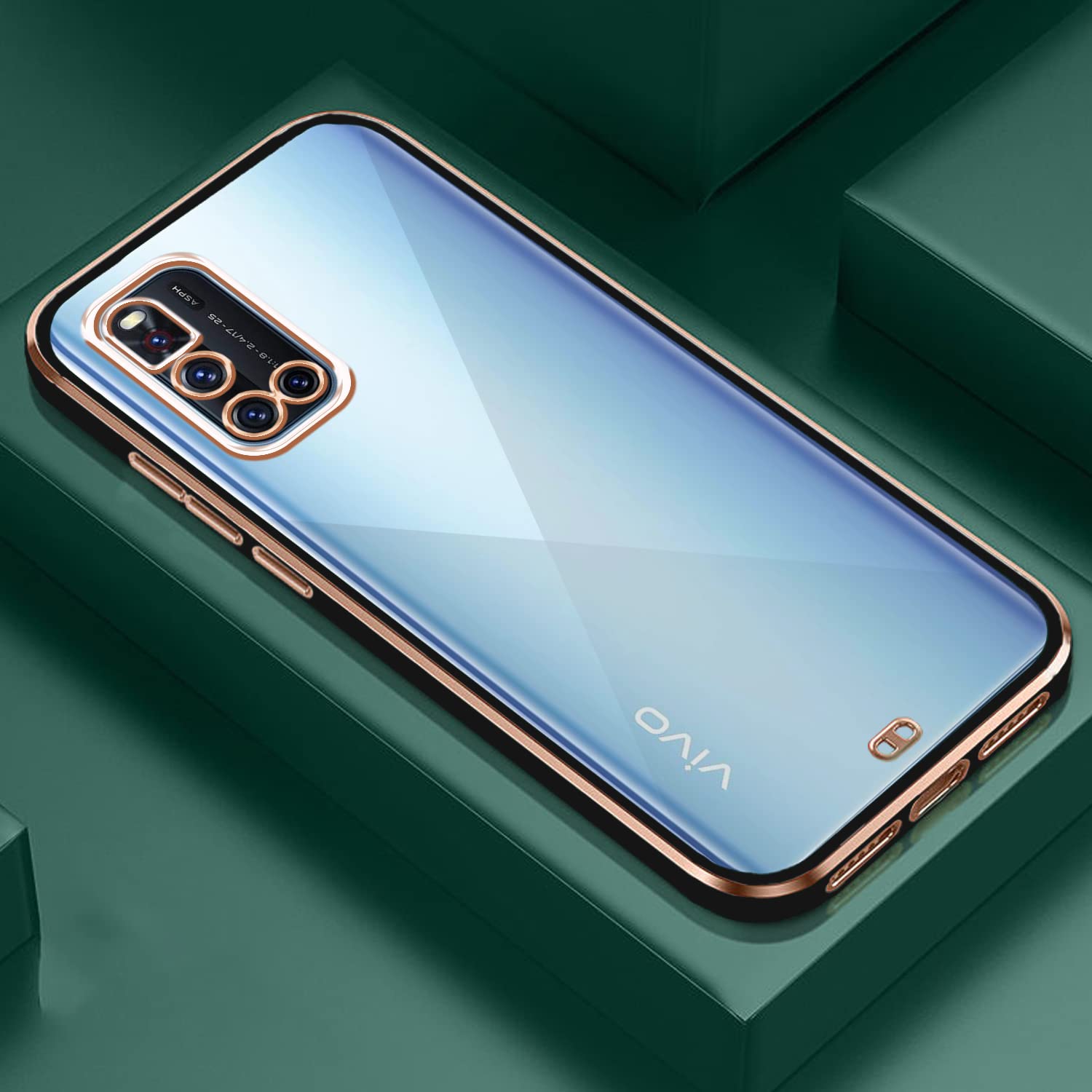 Black Chrome mobile back cover for Vivo V19 – Pikkme – photo 6