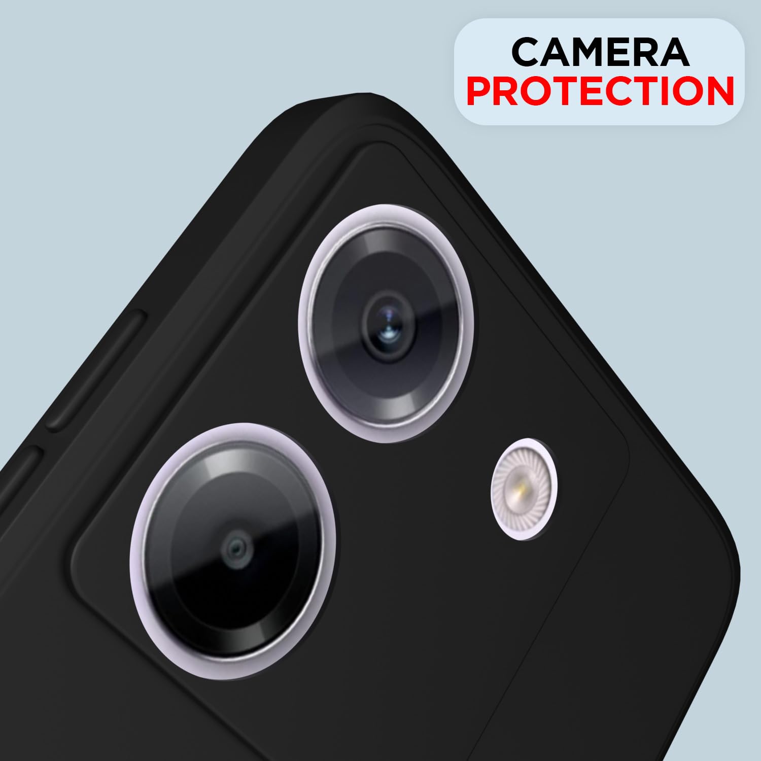 Black Matte back cover for Poco M7 Pro 5G – Pikkme – photo 5