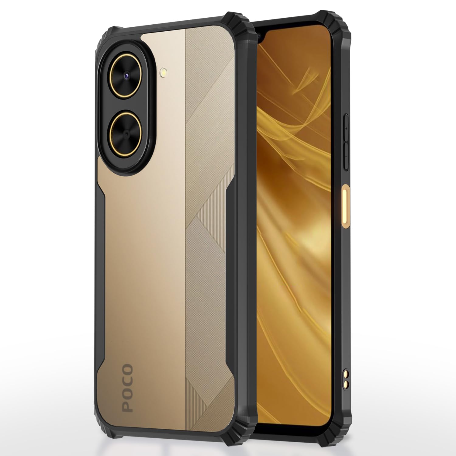 Pikkme redmi a5/ poco c71 Eagle Back Cover - Black
