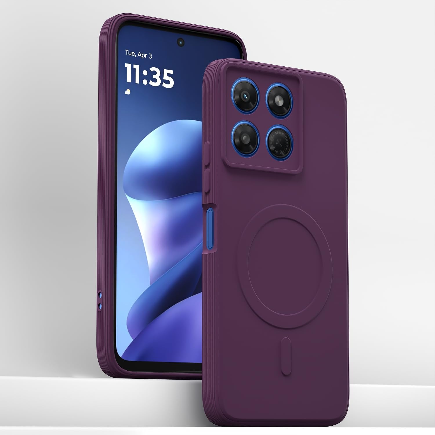 Pikkme purple back cover for Moto G37 5G – photo 2