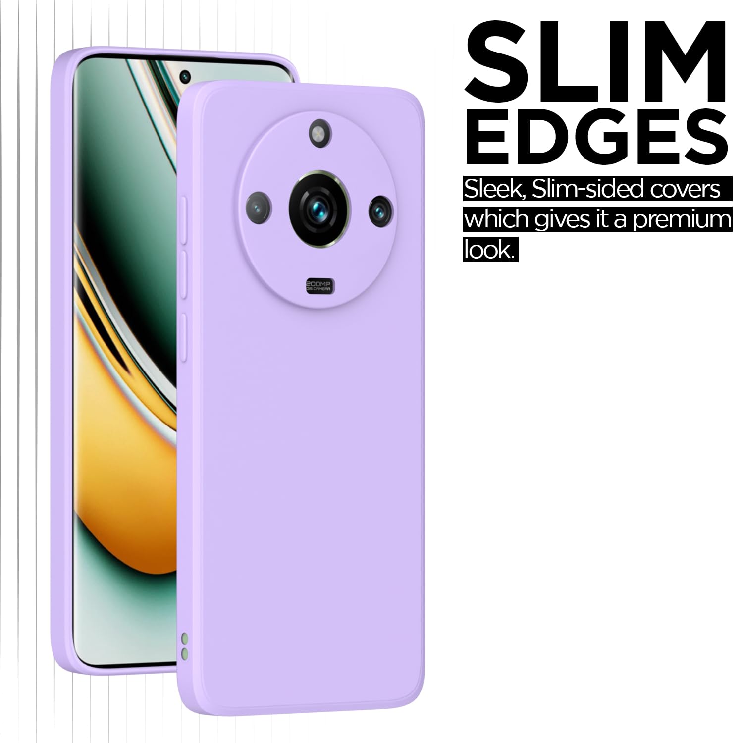 Purple Liquid Silicone back cover for Realme 11 Pro/11 Pro Plus 5G – Pikkme – photo 6