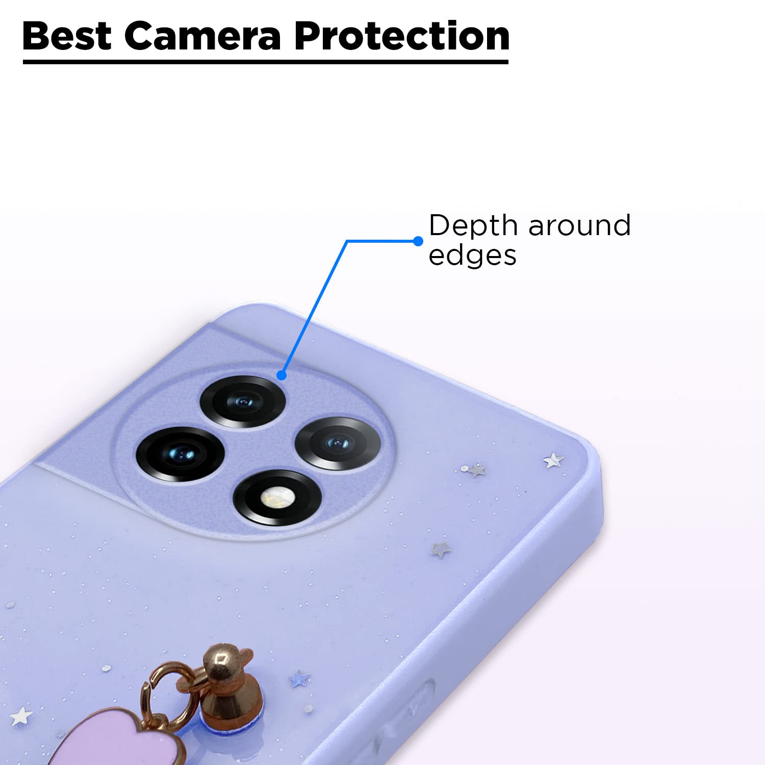 OnePlus 11 5G mobile back cover in purple by Pikkme – photo 2