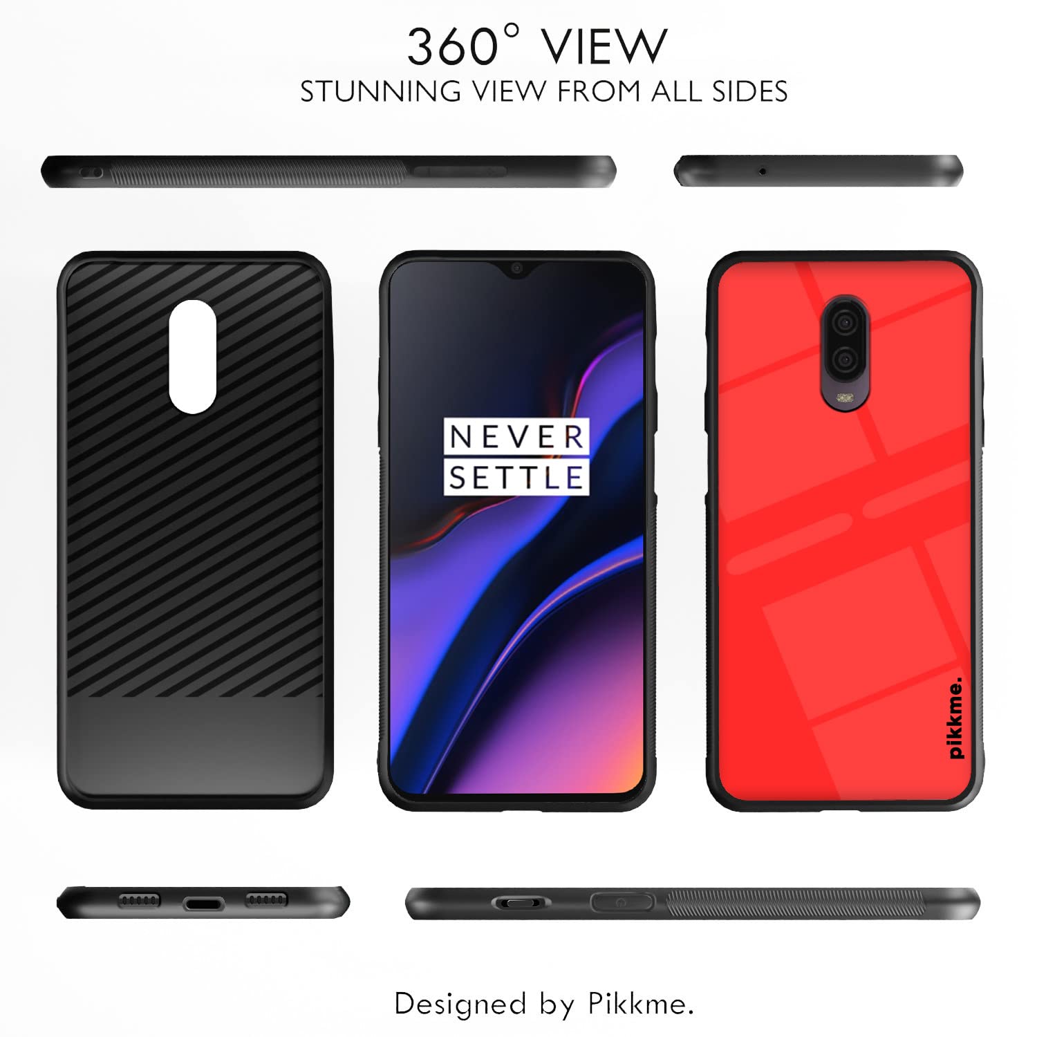Pikkme Hybrid back cover for OnePlus 7 – photo 2