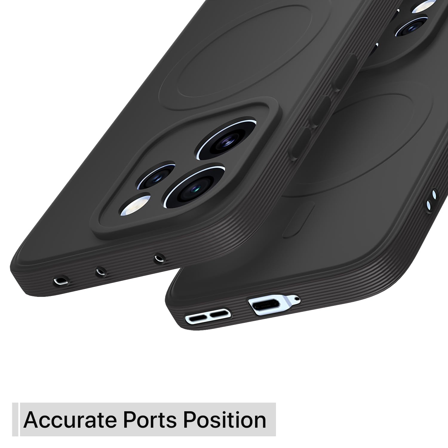 Pikkme Oppo Reno 15 Pro 5G MagSafe black mobile cover – photo 4
