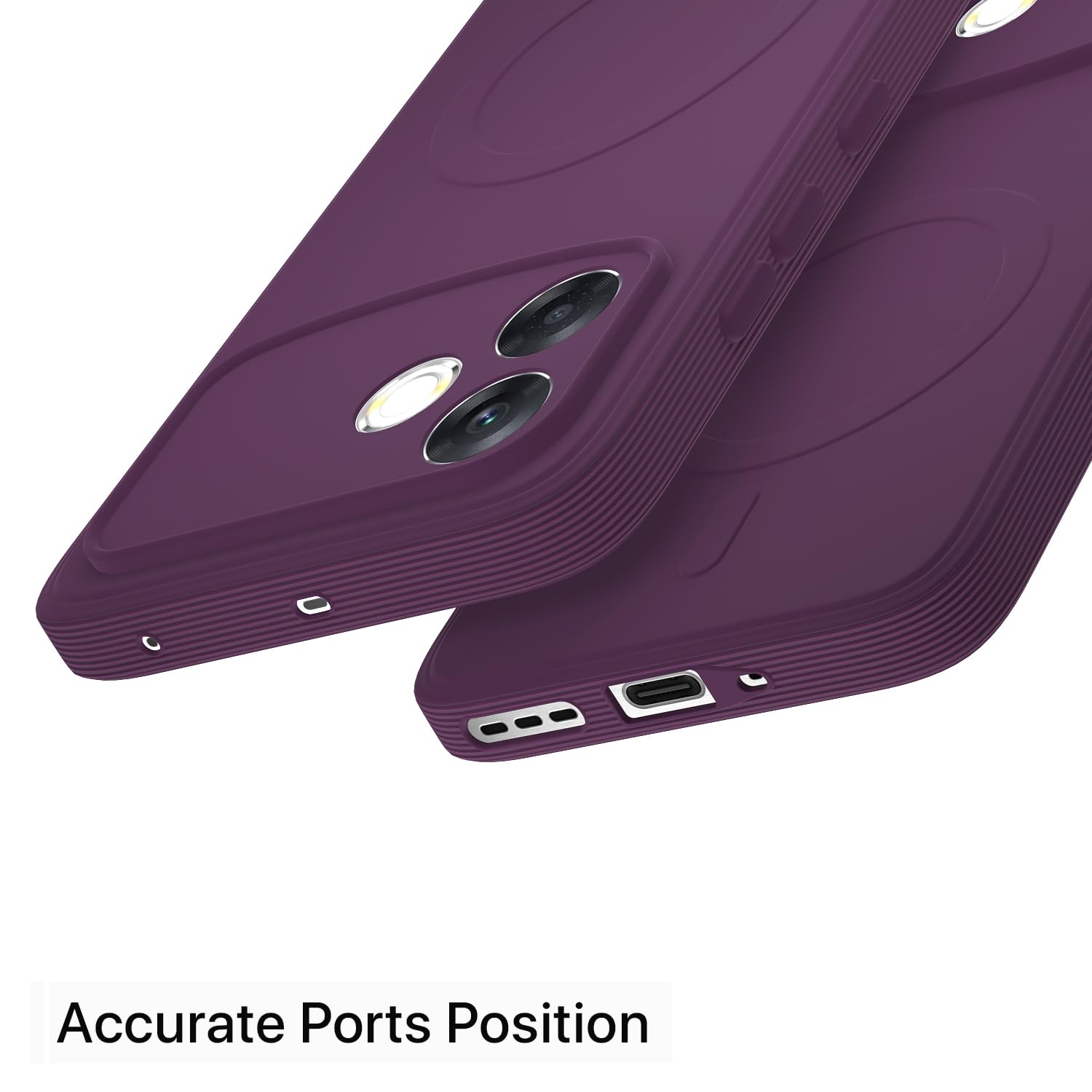 Purple phone cover for Oppo F33 Pro 5G – Pikkme – photo 4