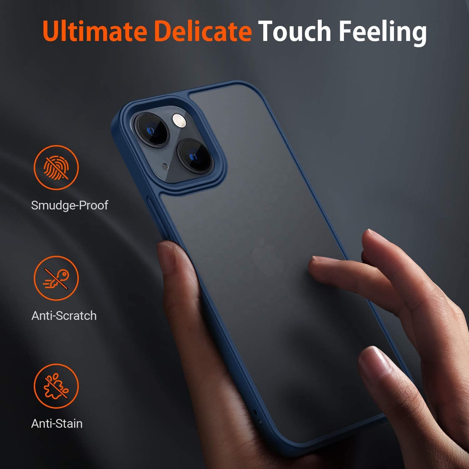 Pikkme blue mobile back cover for iPhone 13 Mini – photo 4